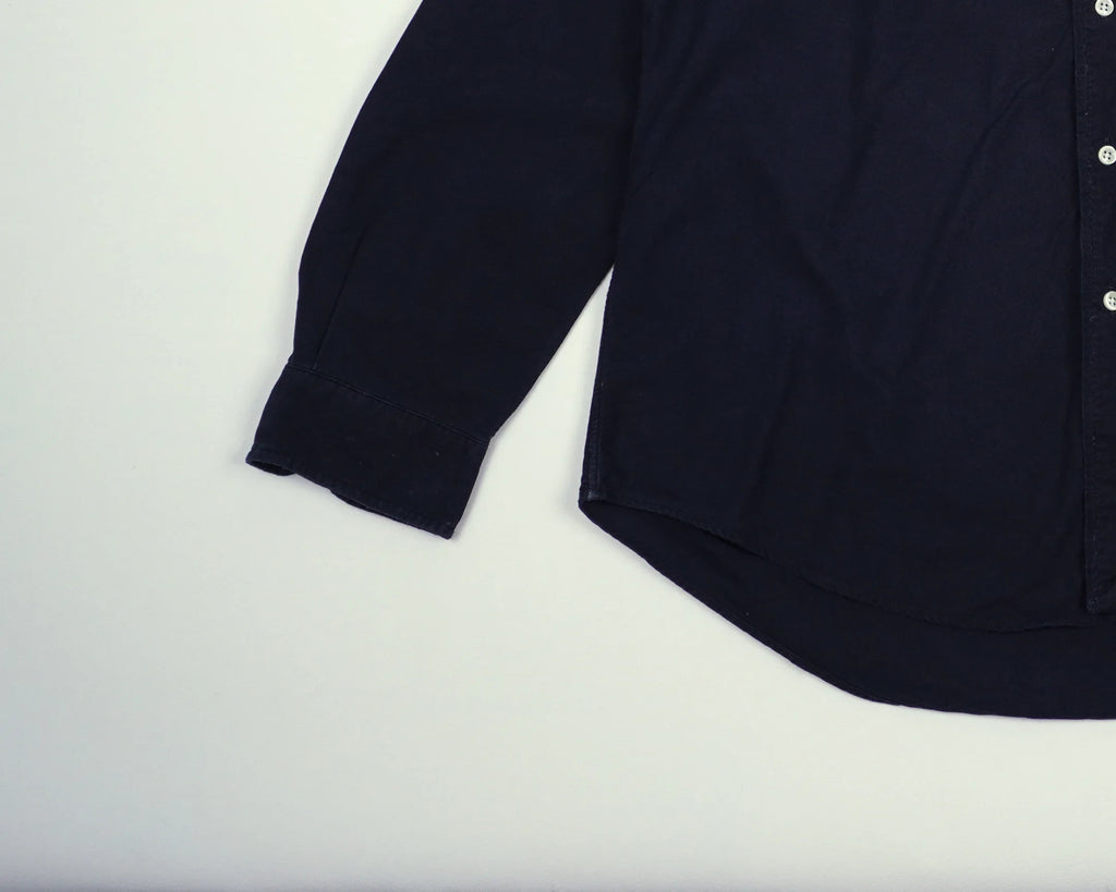 Ralph Lauren Navy Button-up Shirt M Cotton