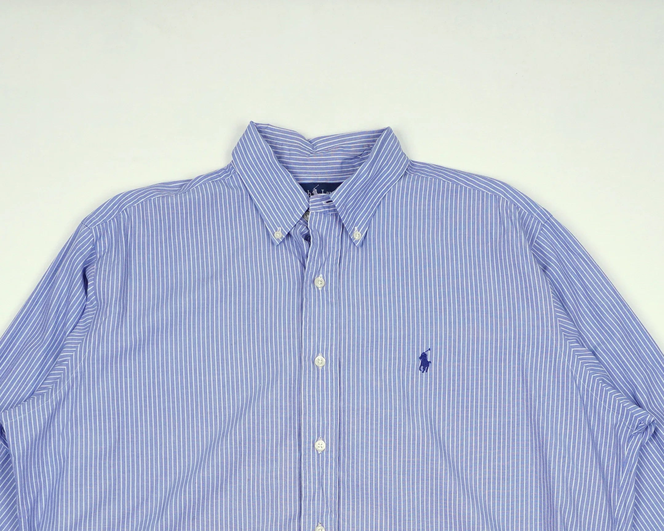 Ralph Lauren Blue Button-up Shirt L Cotton
