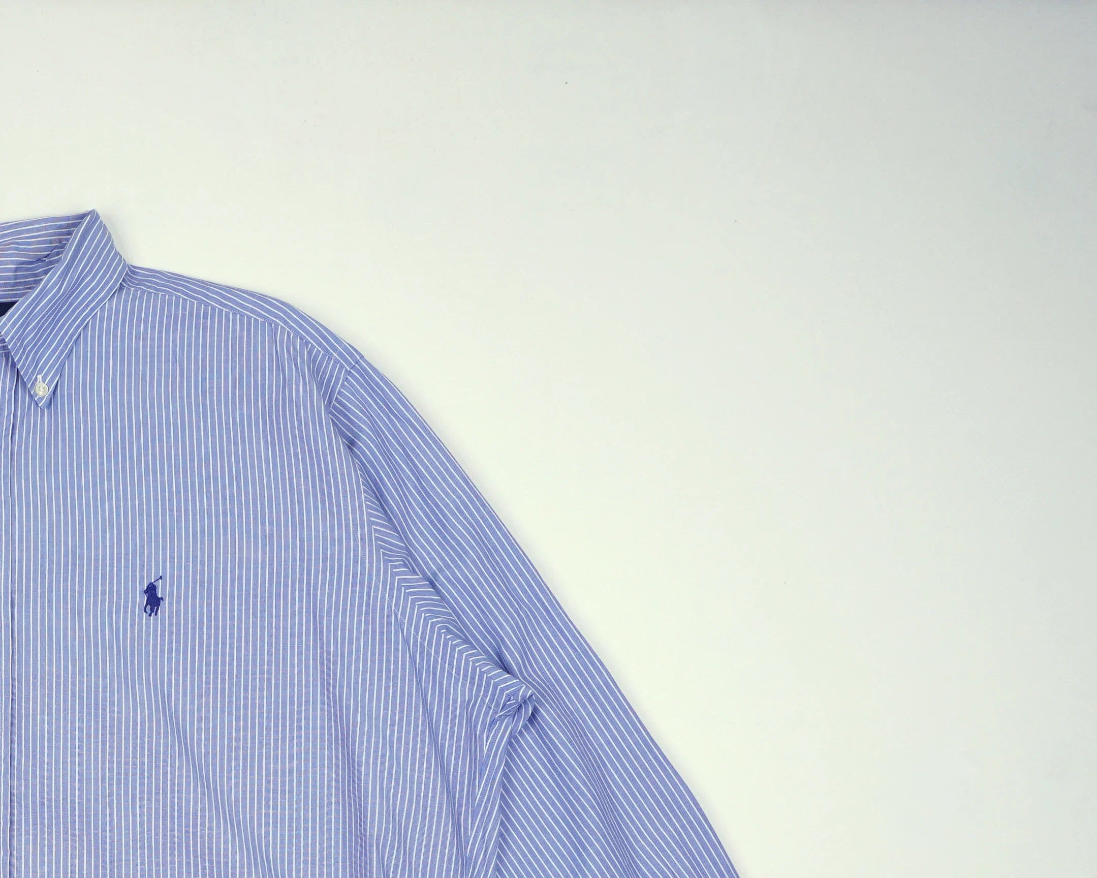 Ralph Lauren Blue Button-up Shirt L Cotton