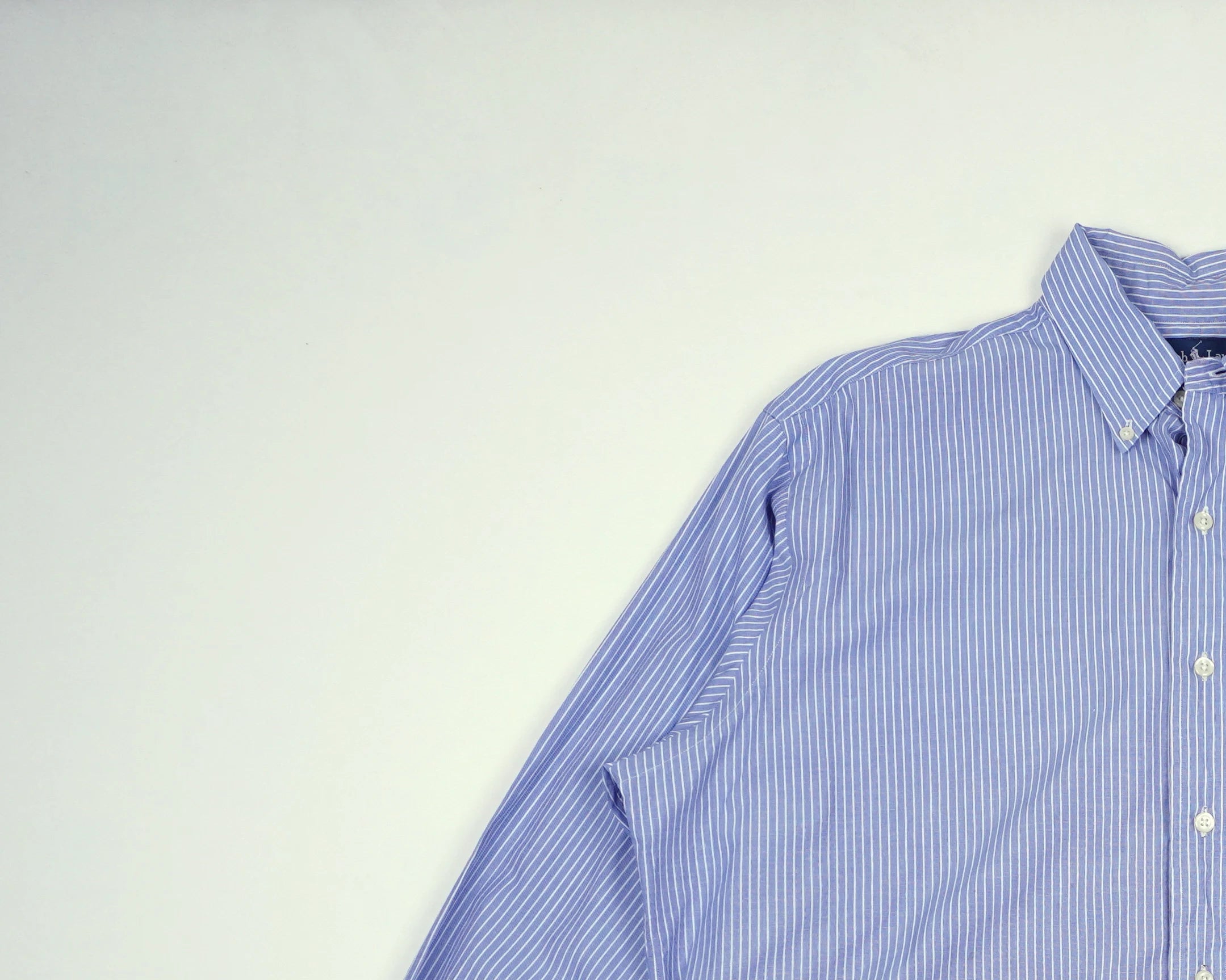 Ralph Lauren Blue Button-up Shirt L Cotton