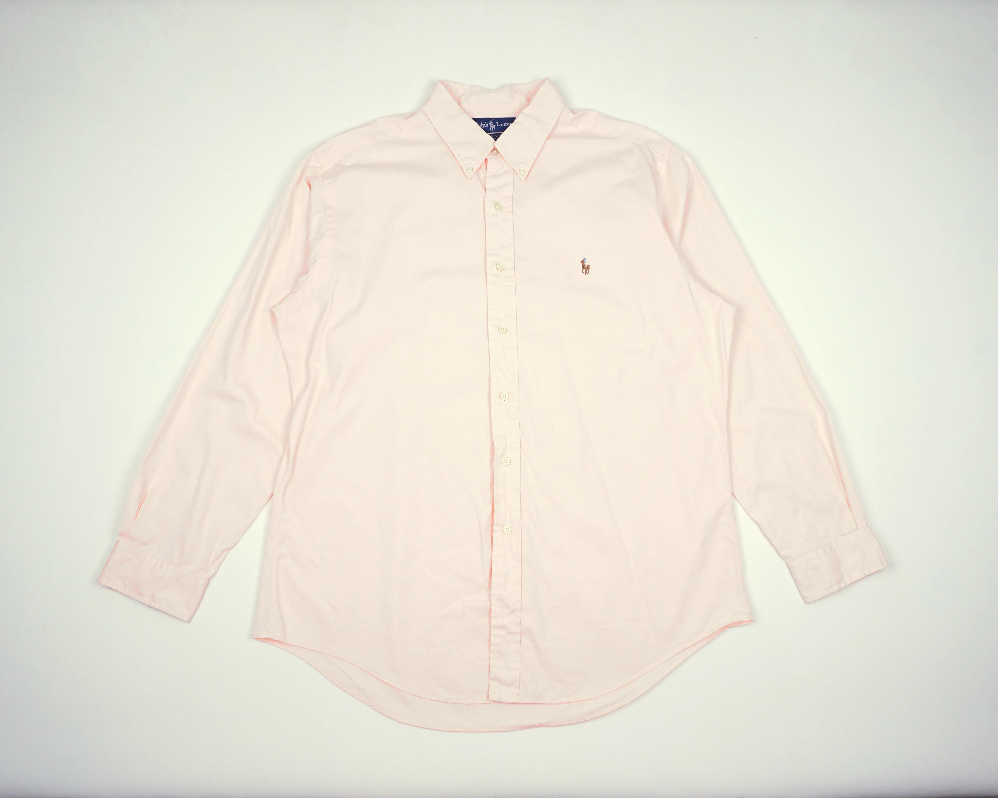 Ralph Lauren Pink Button-up Shirt XL Cotton