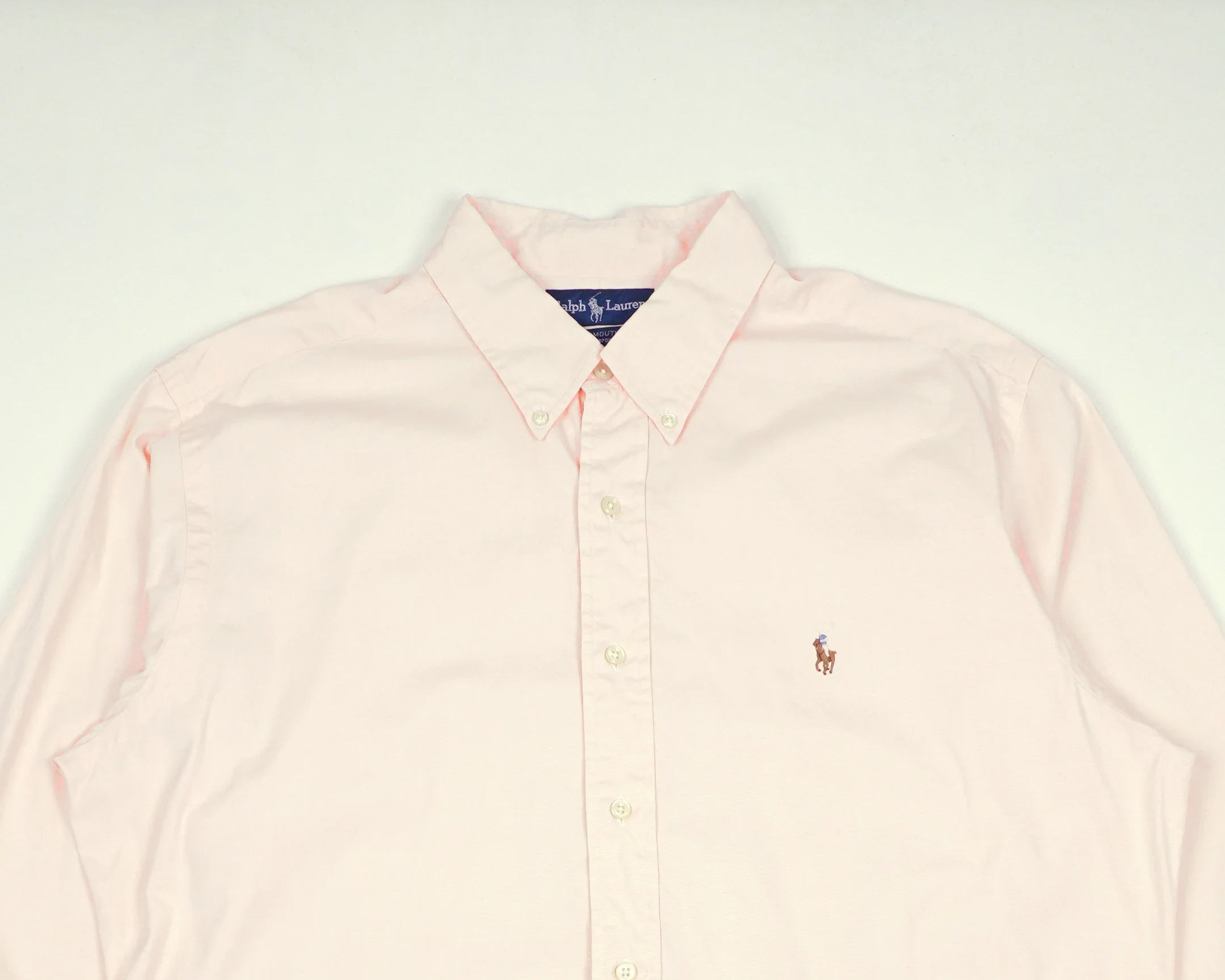 Ralph Lauren Pink Button-up Shirt XL Cotton