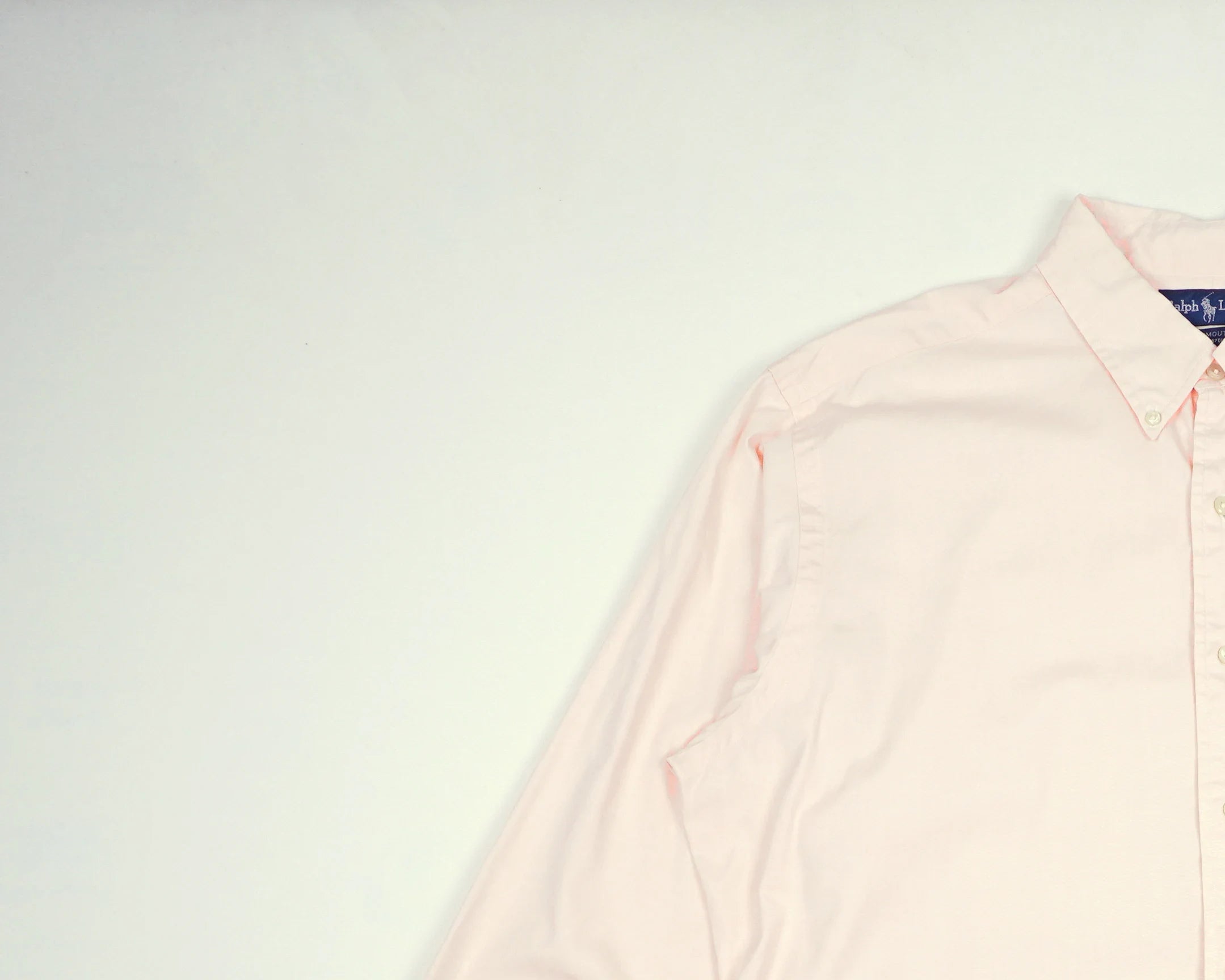 Ralph Lauren Pink Button-up Shirt XL Cotton