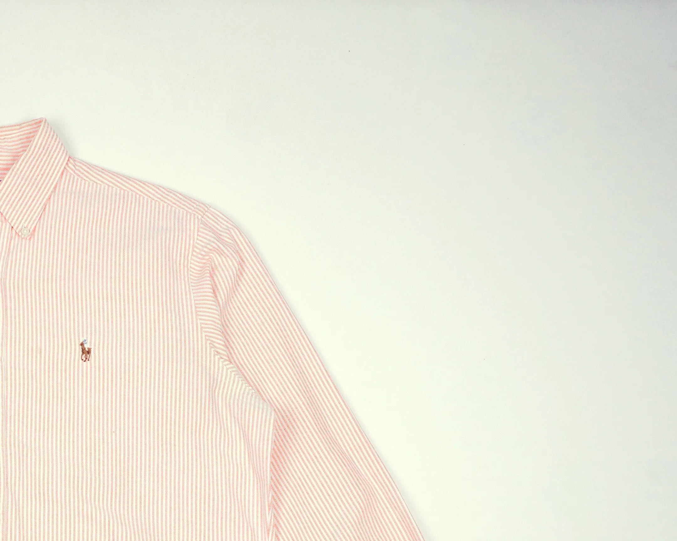 Ralph Lauren Pink Button-up Shirt L Cotton