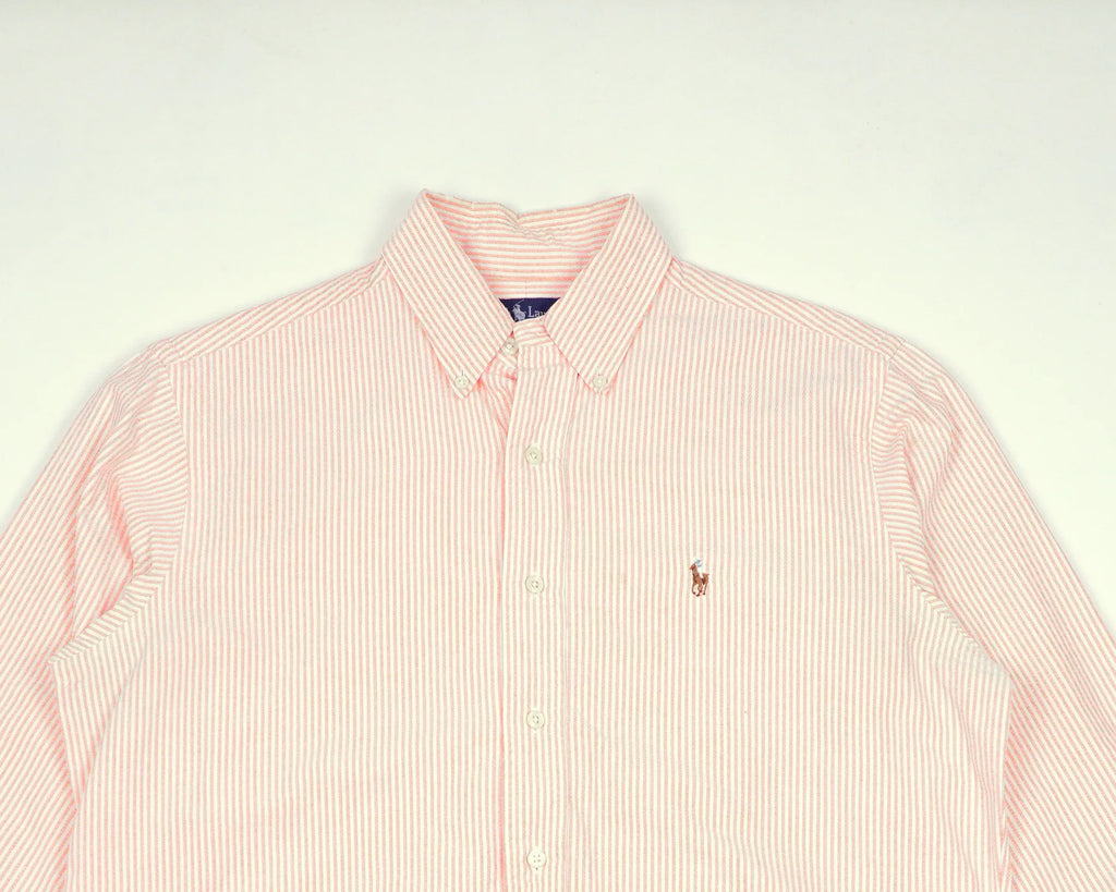 Ralph Lauren Pink Button-up Shirt L Cotton