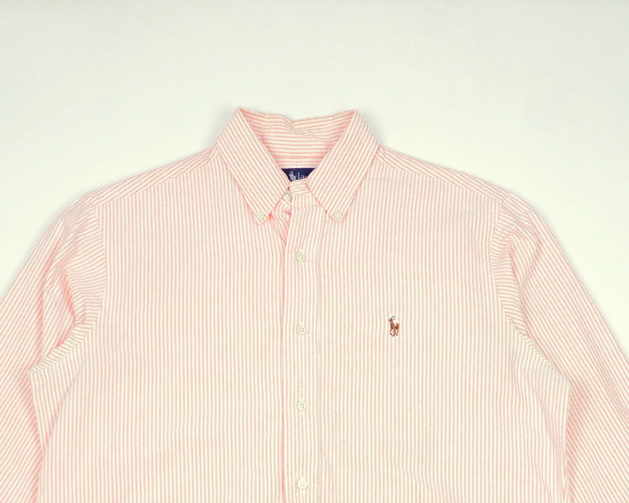 Ralph Lauren Pink Button-up Shirt L Cotton