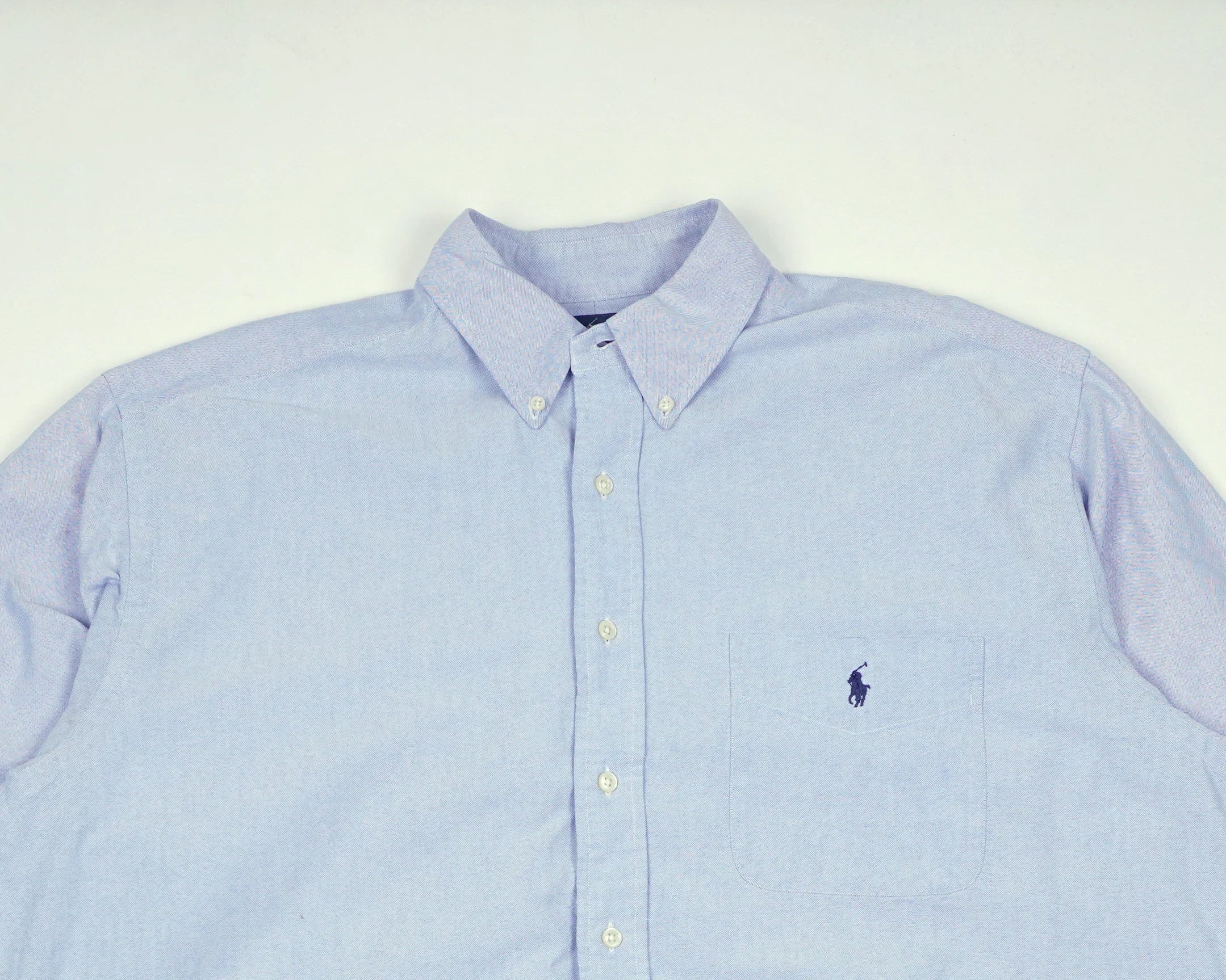 Ralph Lauren Blue Button-up Shirt M Cotton