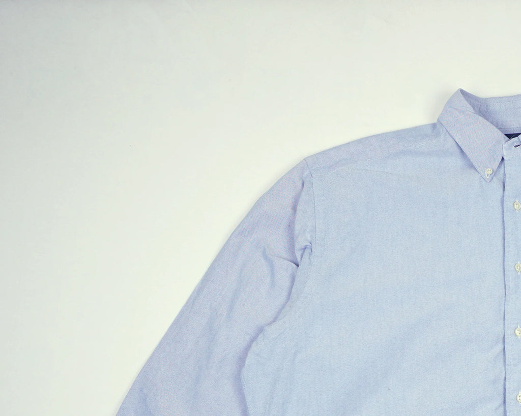 Ralph Lauren Blue Button-up Shirt M Cotton