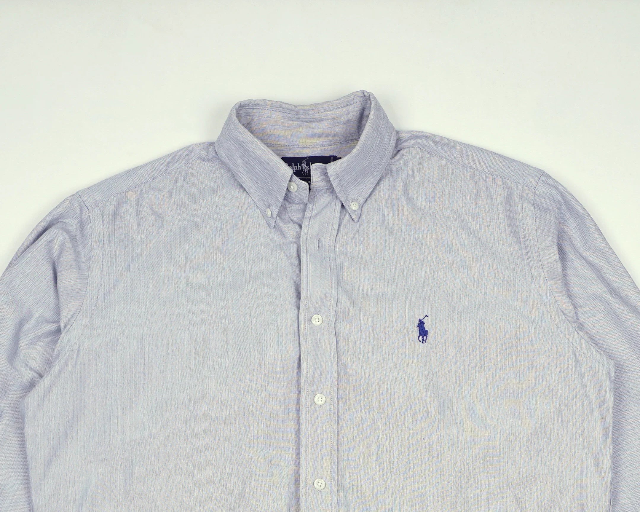 Ralph Lauren Blue Button-up Shirt XXL Cotton