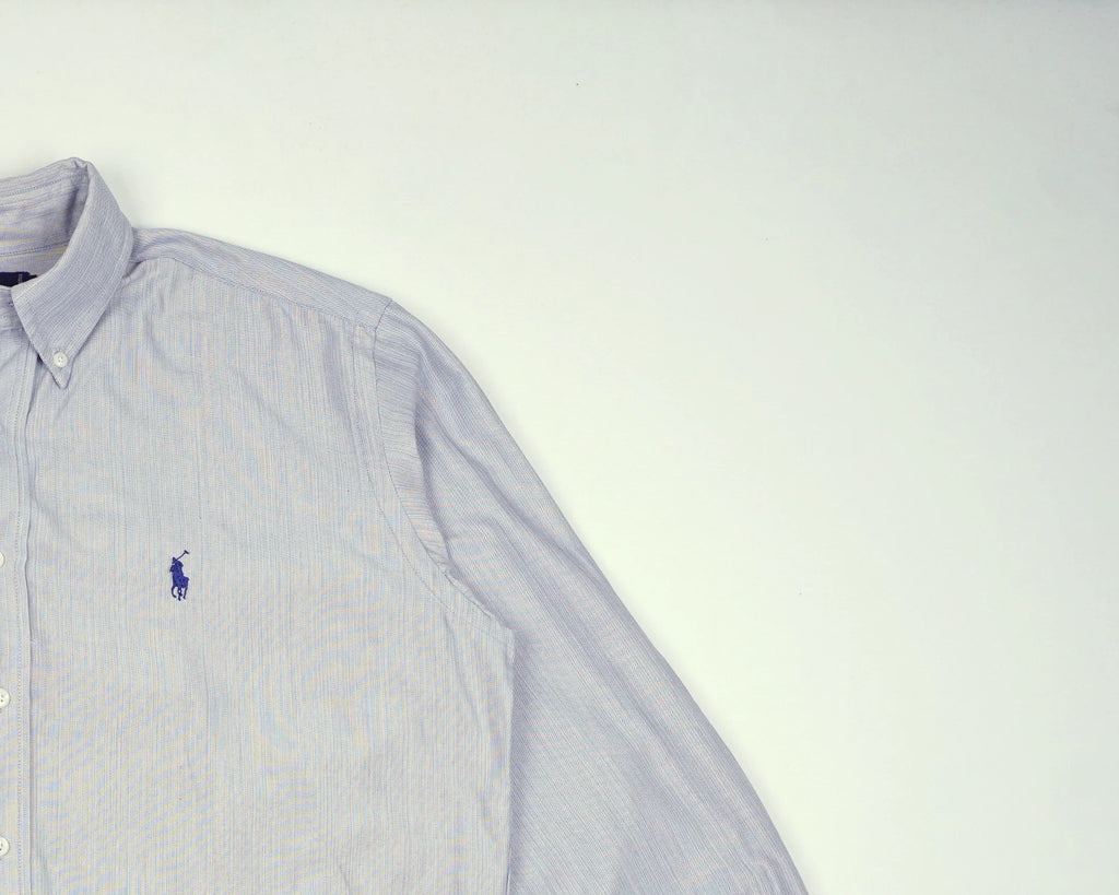 Ralph Lauren Blue Button-up Shirt XXL Cotton
