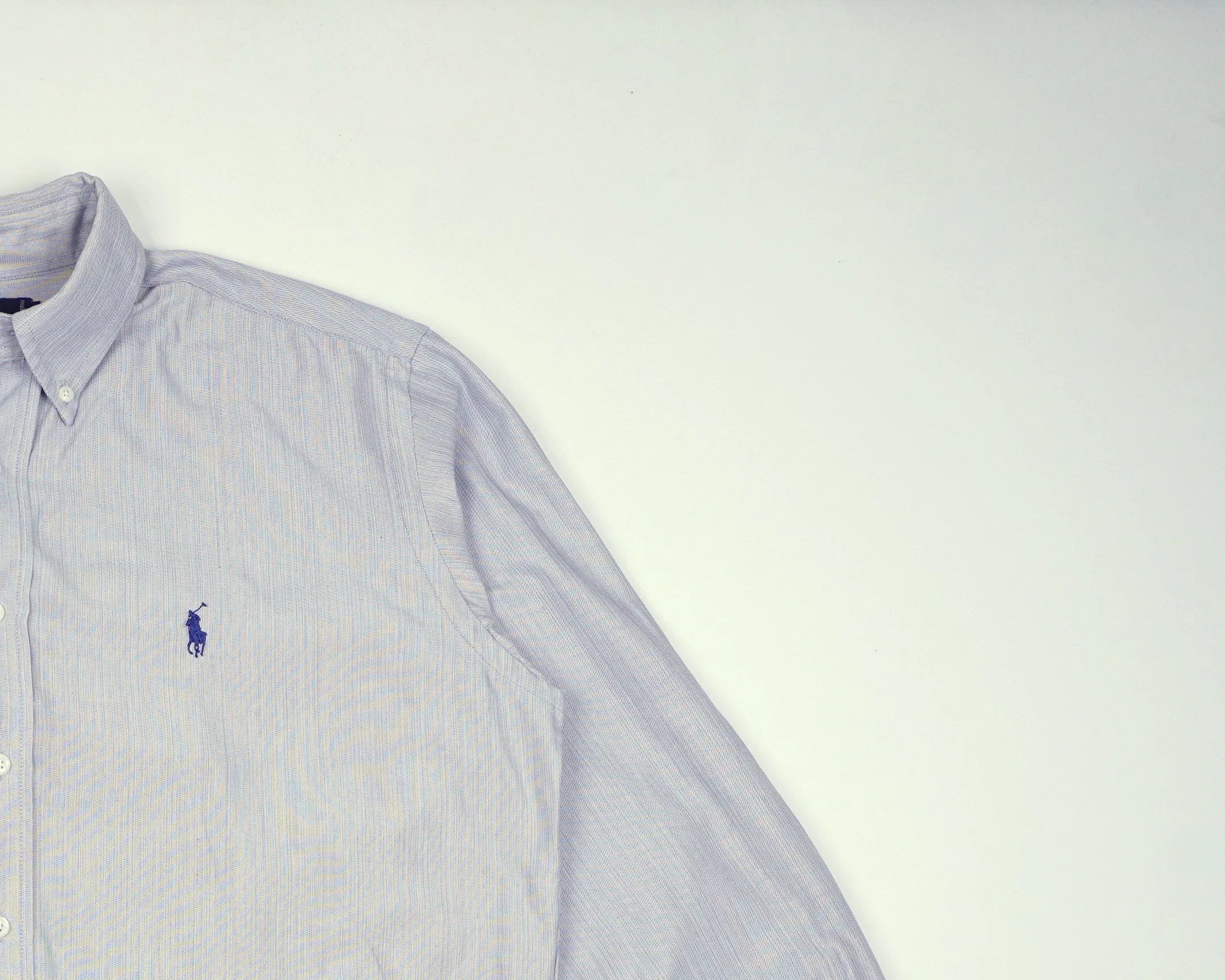 Ralph Lauren Blue Button-up Shirt XXL Cotton