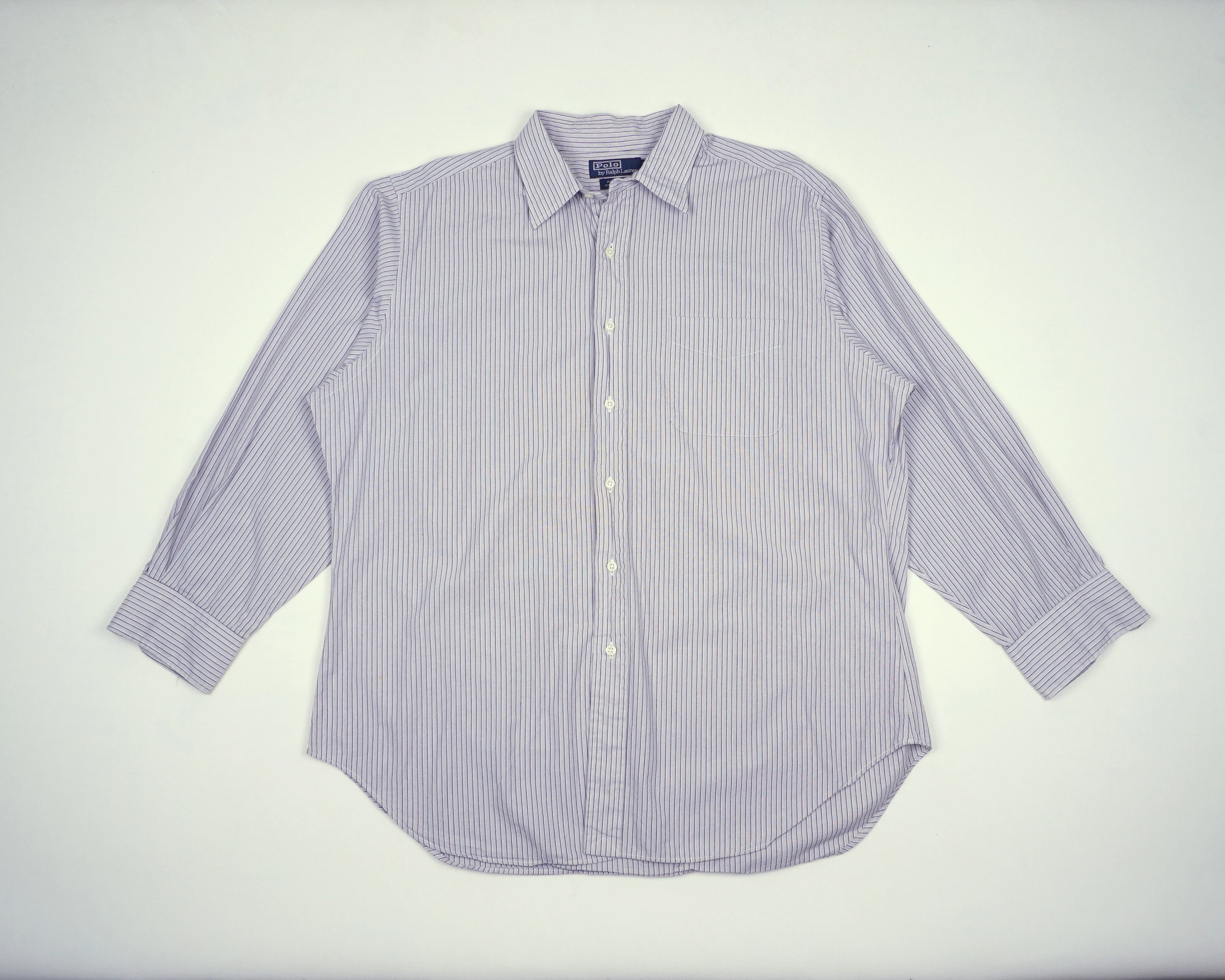 Ralph Lauren Blue Button-up Shirt L Cotton