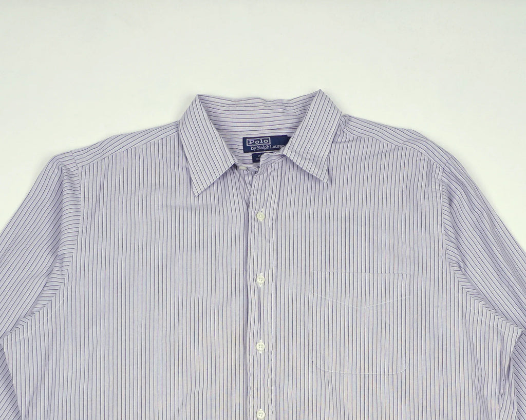 Ralph Lauren Blue Button-up Shirt L Cotton