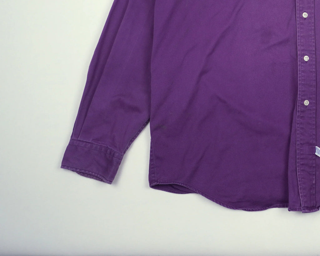 Ralph Lauren Purple Button-up Shirt XL Cotton