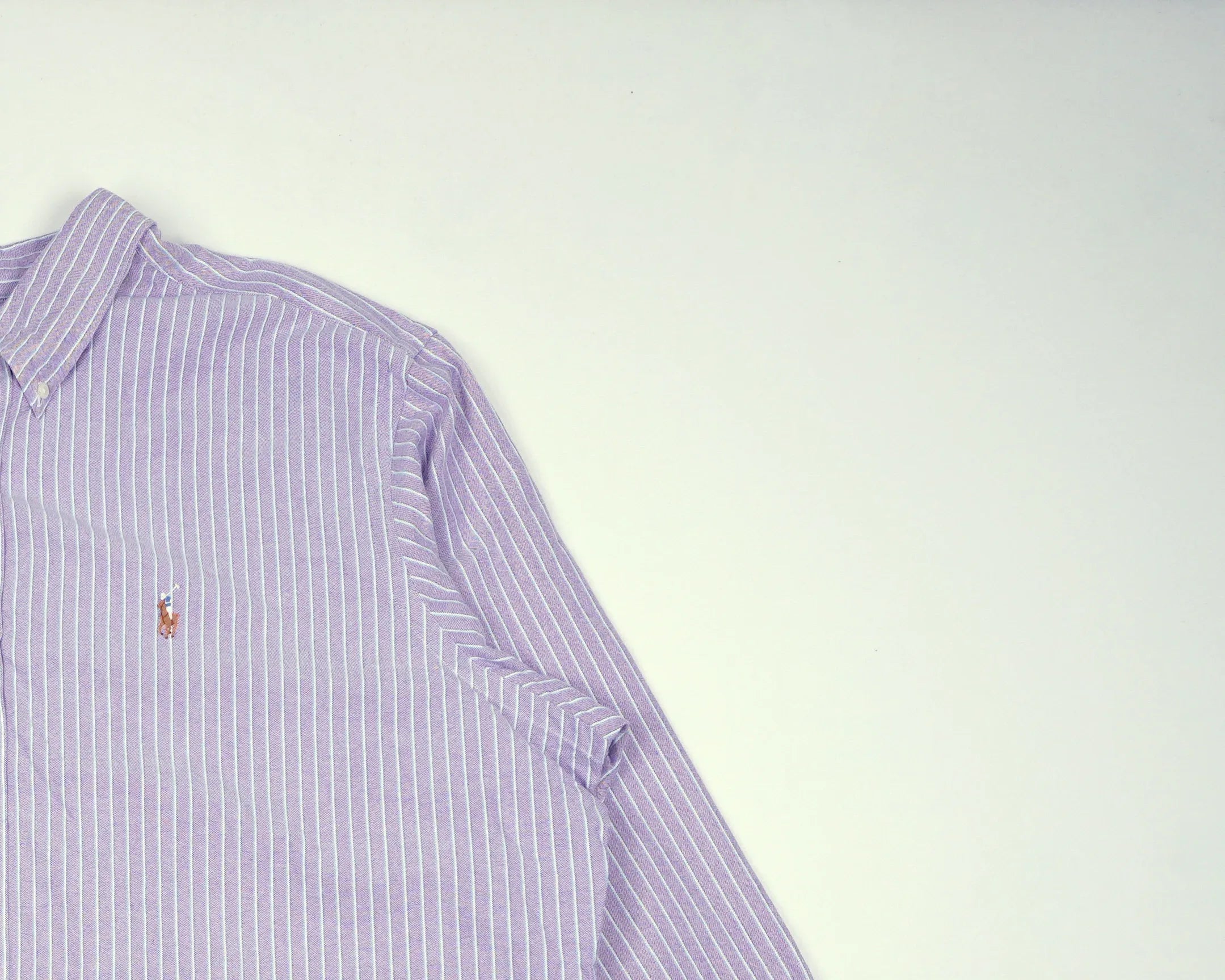 Ralph Lauren Purple Button-up Shirt XXL Cotton