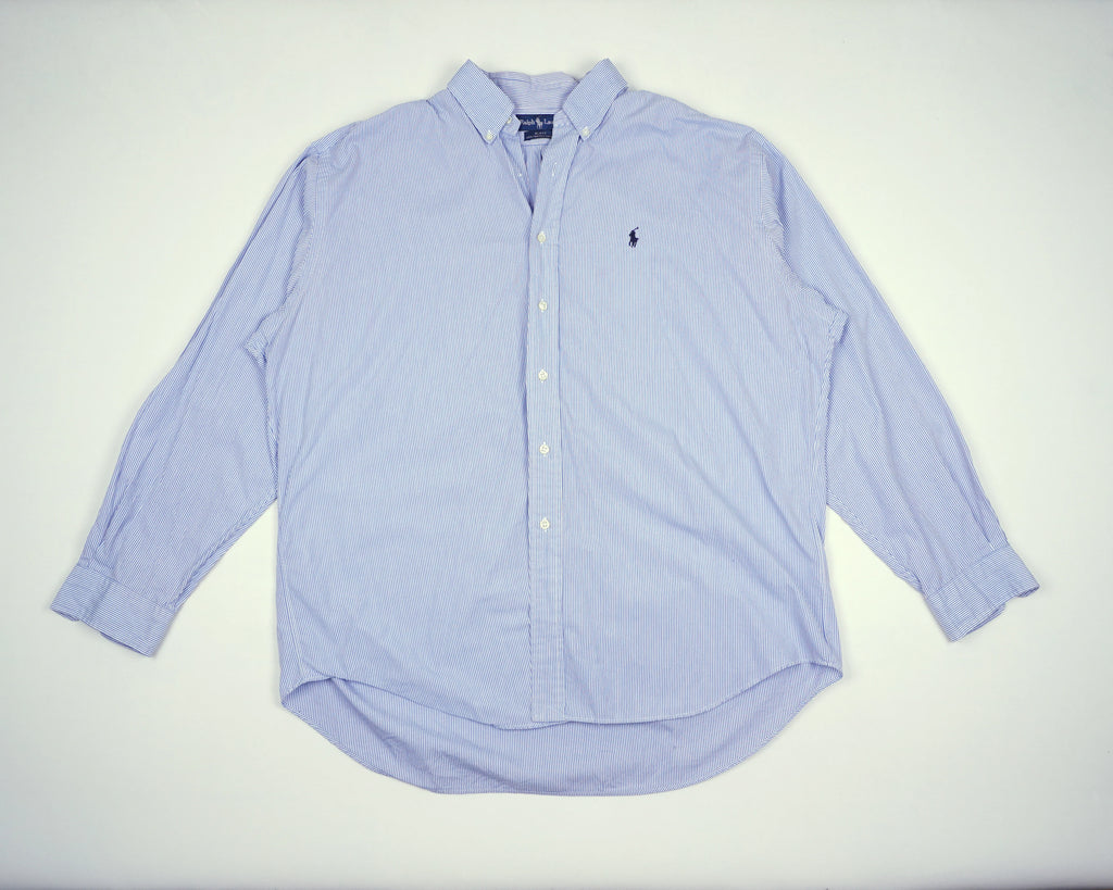 Ralph Lauren Blue Button-up Shirt XL Cotton