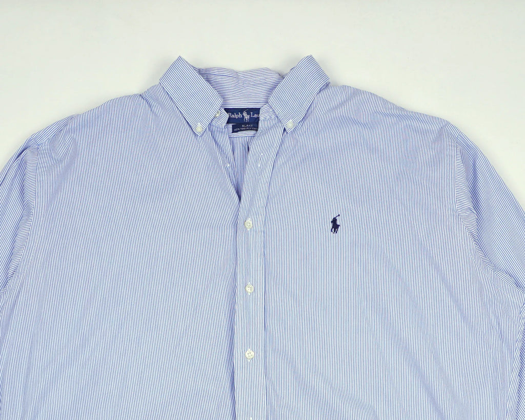 Ralph Lauren Blue Button-up Shirt XL Cotton