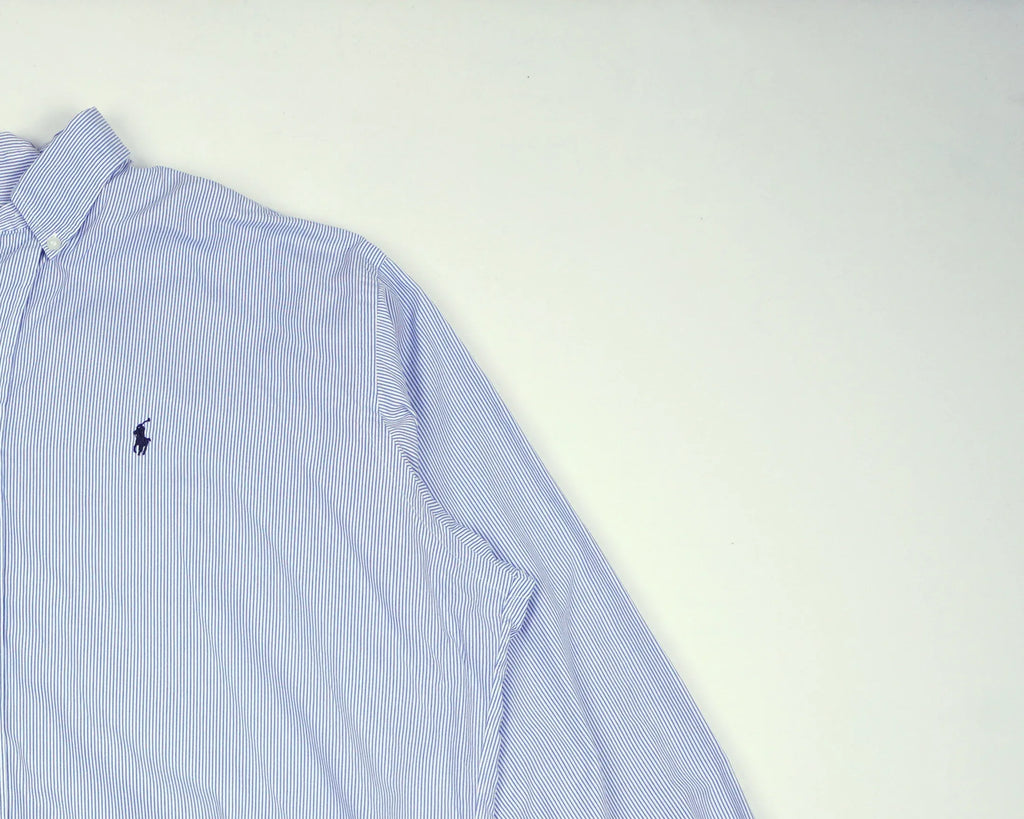 Ralph Lauren Blue Button-up Shirt XL Cotton