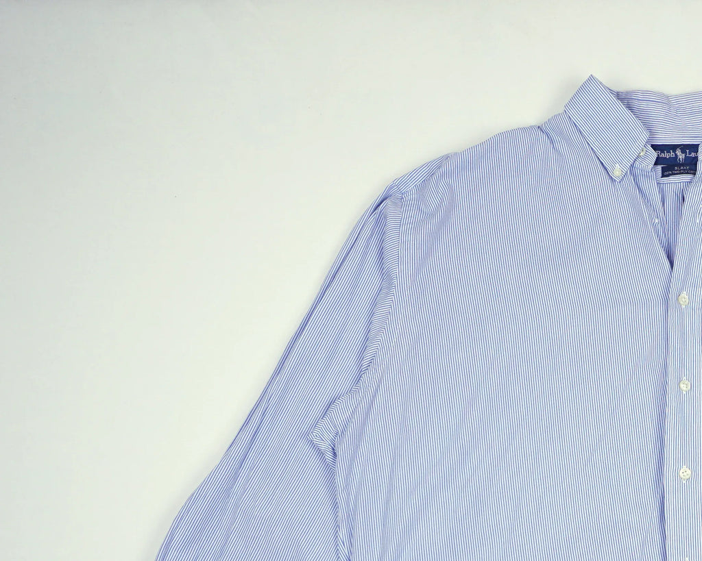 Ralph Lauren Blue Button-up Shirt XL Cotton