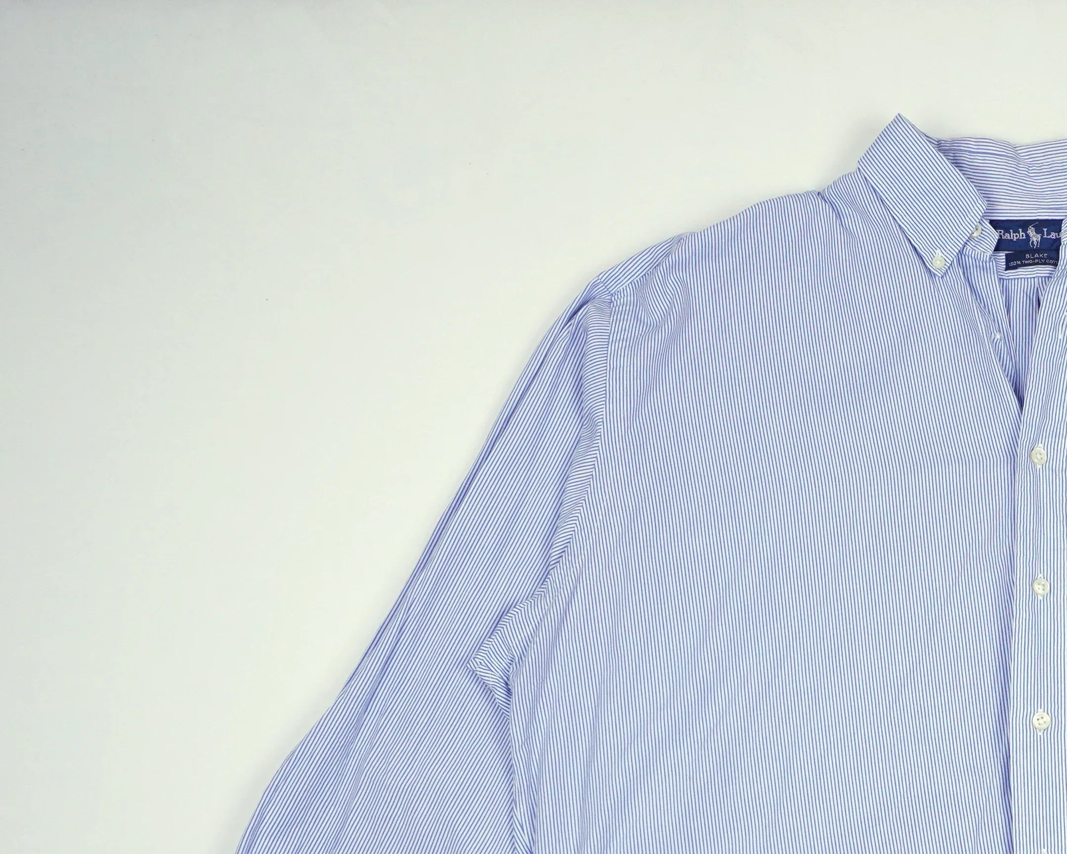 Ralph Lauren Blue Button-up Shirt XL Cotton