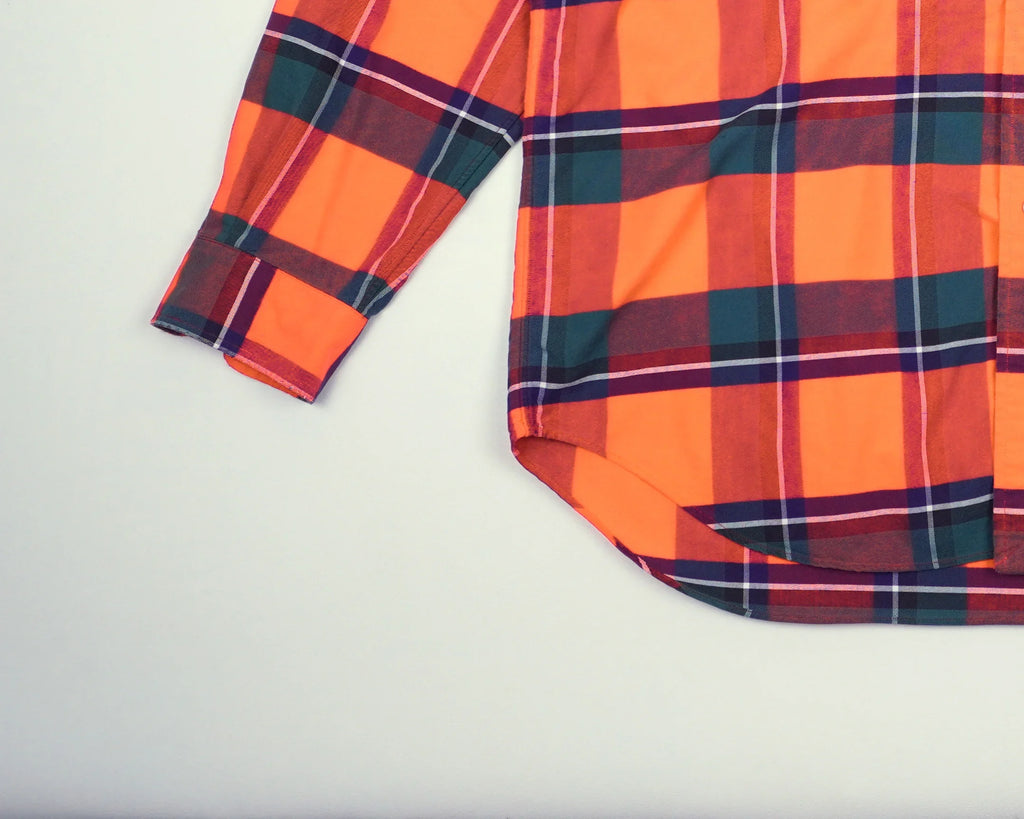 Ralph Lauren Orange Button-up Shirt XXL Cotton