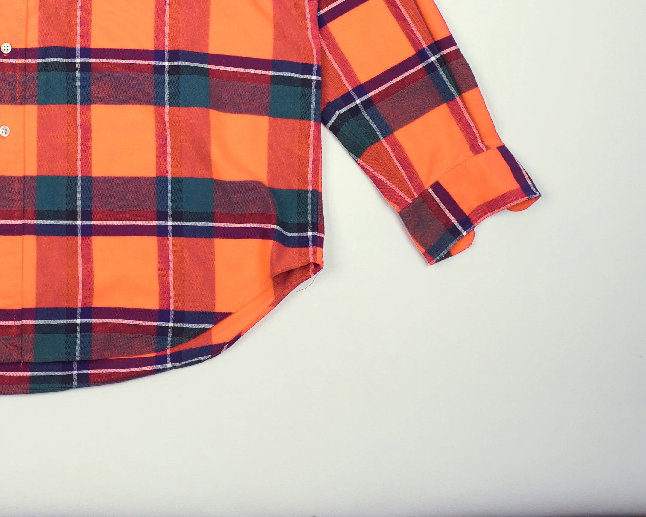 Ralph Lauren Orange Button-up Shirt XXL Cotton