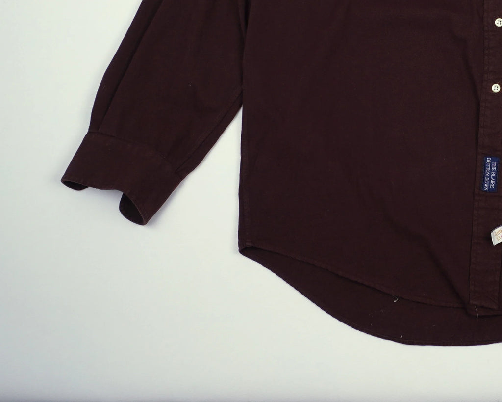 Ralph Lauren Brown Button-up Shirt XXL Cotton