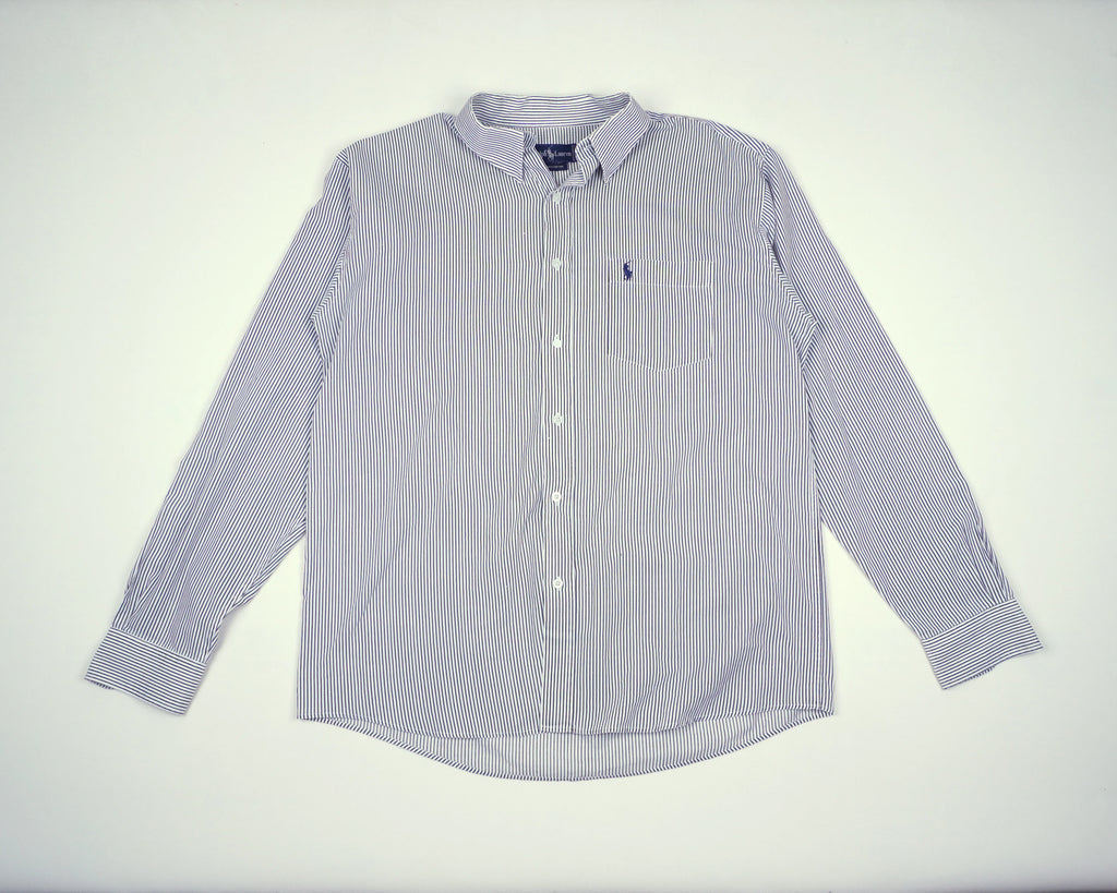 Ralph Lauren Blue Button-down Shirt L Cotton