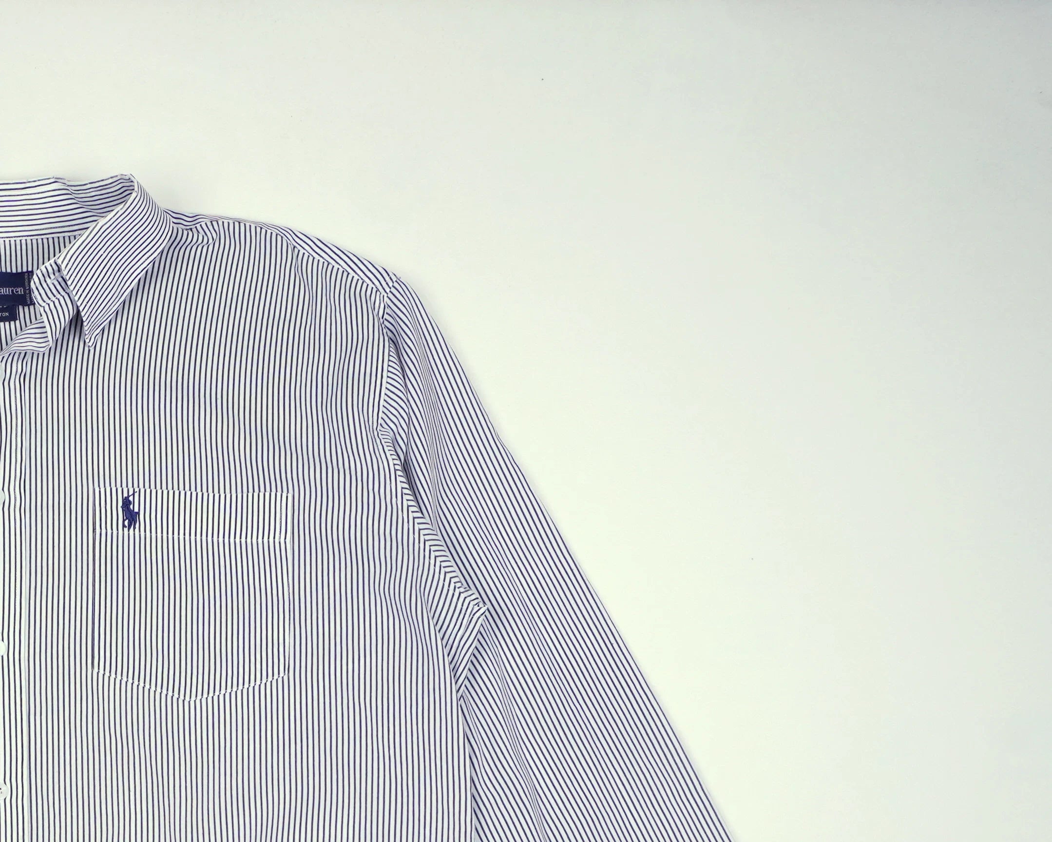 Ralph Lauren Blue Button-down Shirt L Cotton