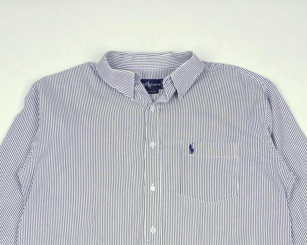 Ralph Lauren Blue Button-down Shirt L Cotton