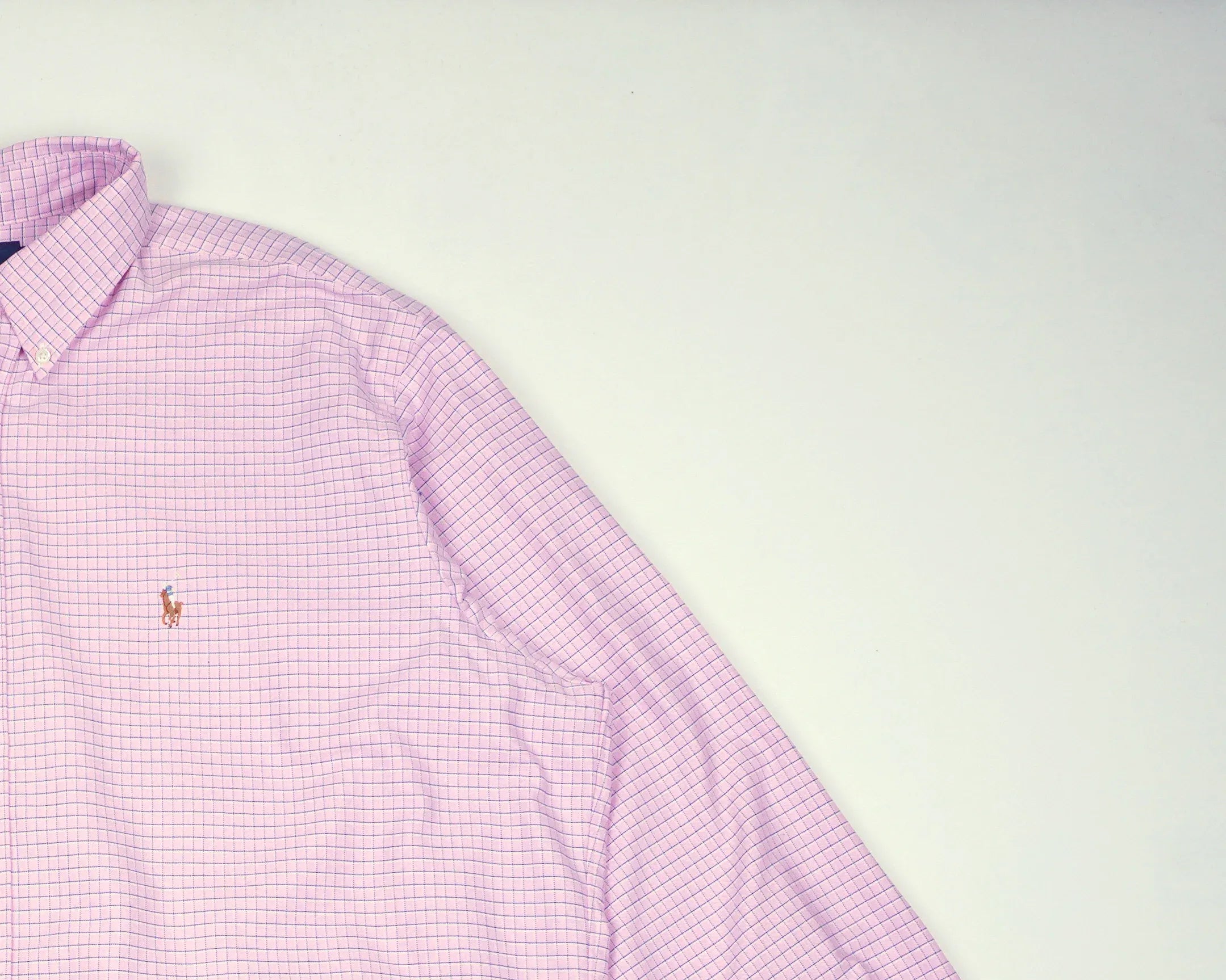 Ralph Lauren Pink Button-up Shirt XXL Cotton