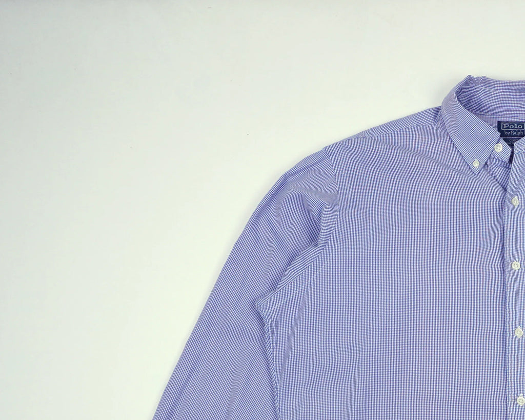 Ralph Lauren Blue Button-up Shirt XL Cotton