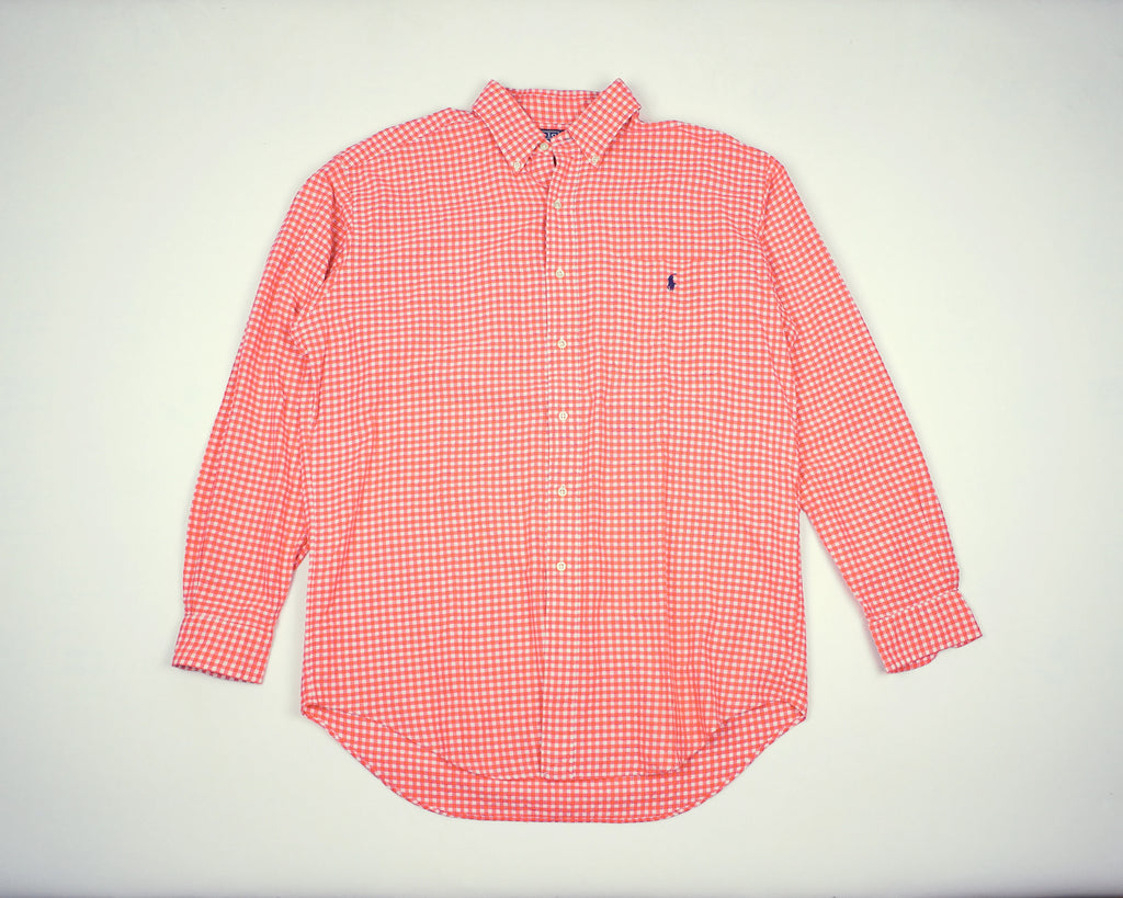 Ralph Lauren Red Shirt L Cotton