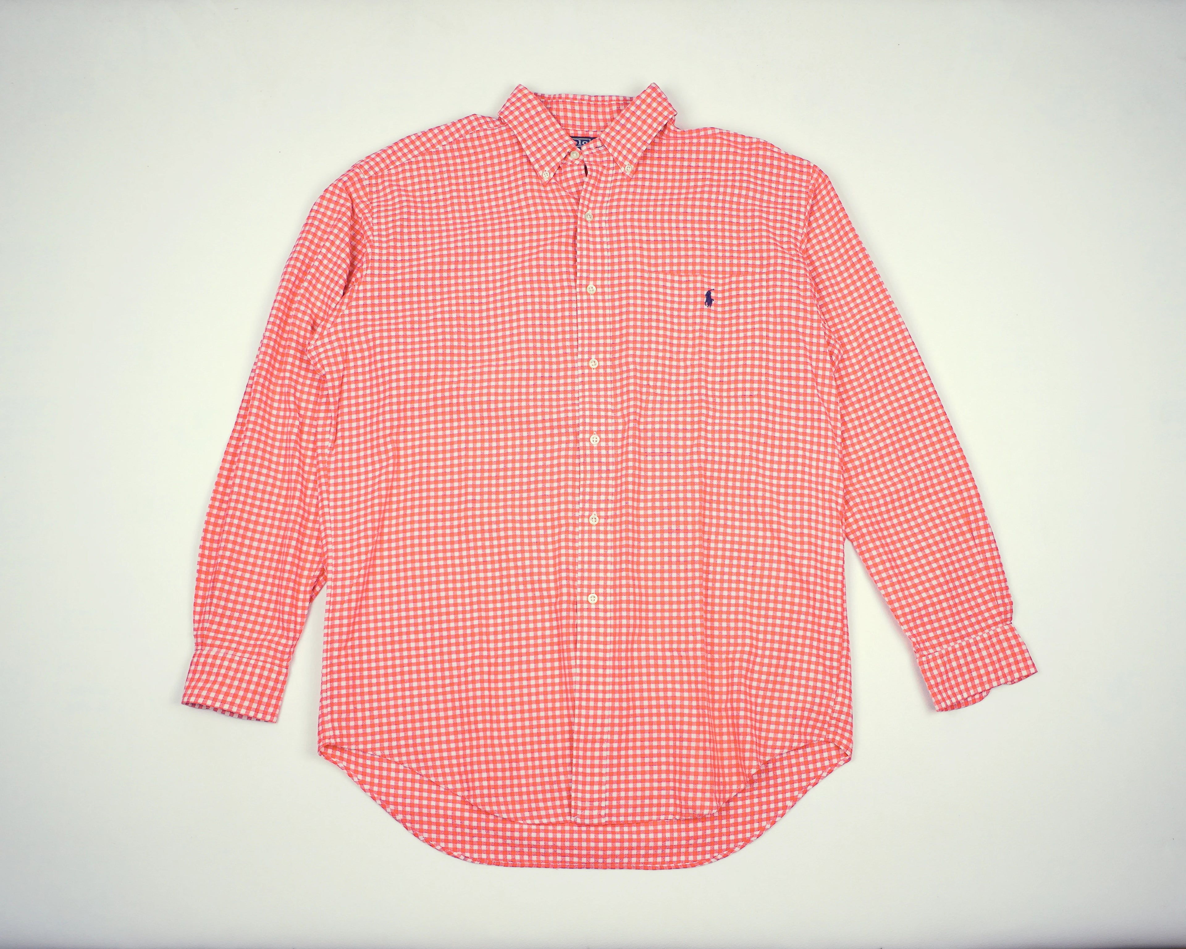 Ralph Lauren Red Shirt L Cotton