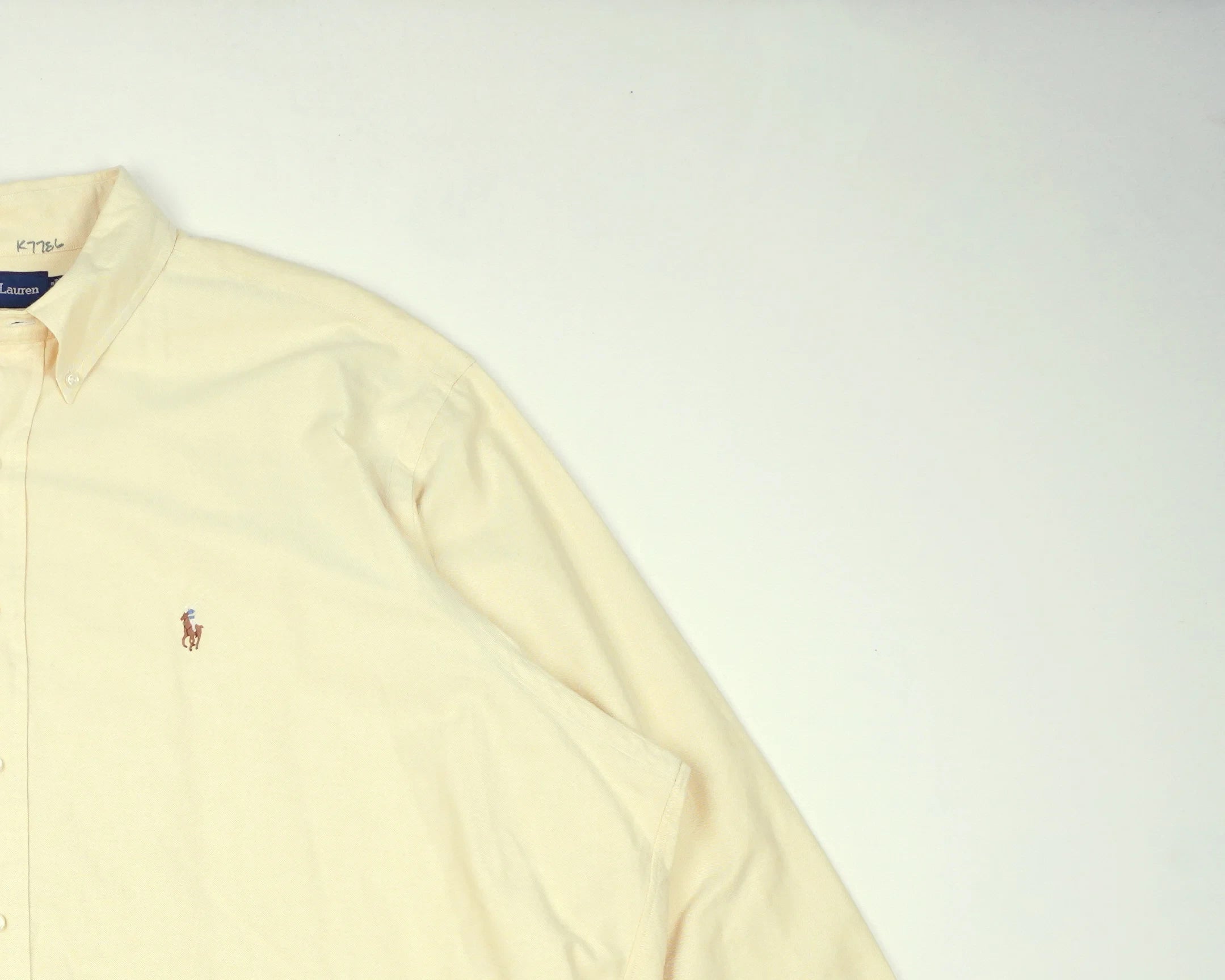 Ralph Lauren Beige Button-up Shirt XXL Cotton
