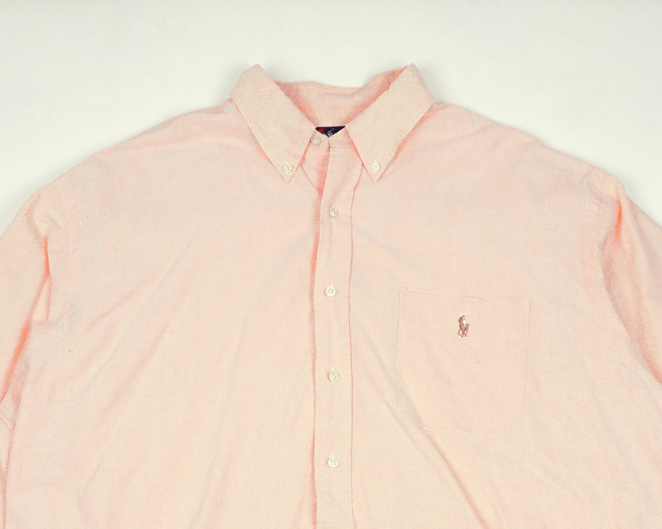 Ralph Lauren Pink Button-up Shirt XXL Cotton
