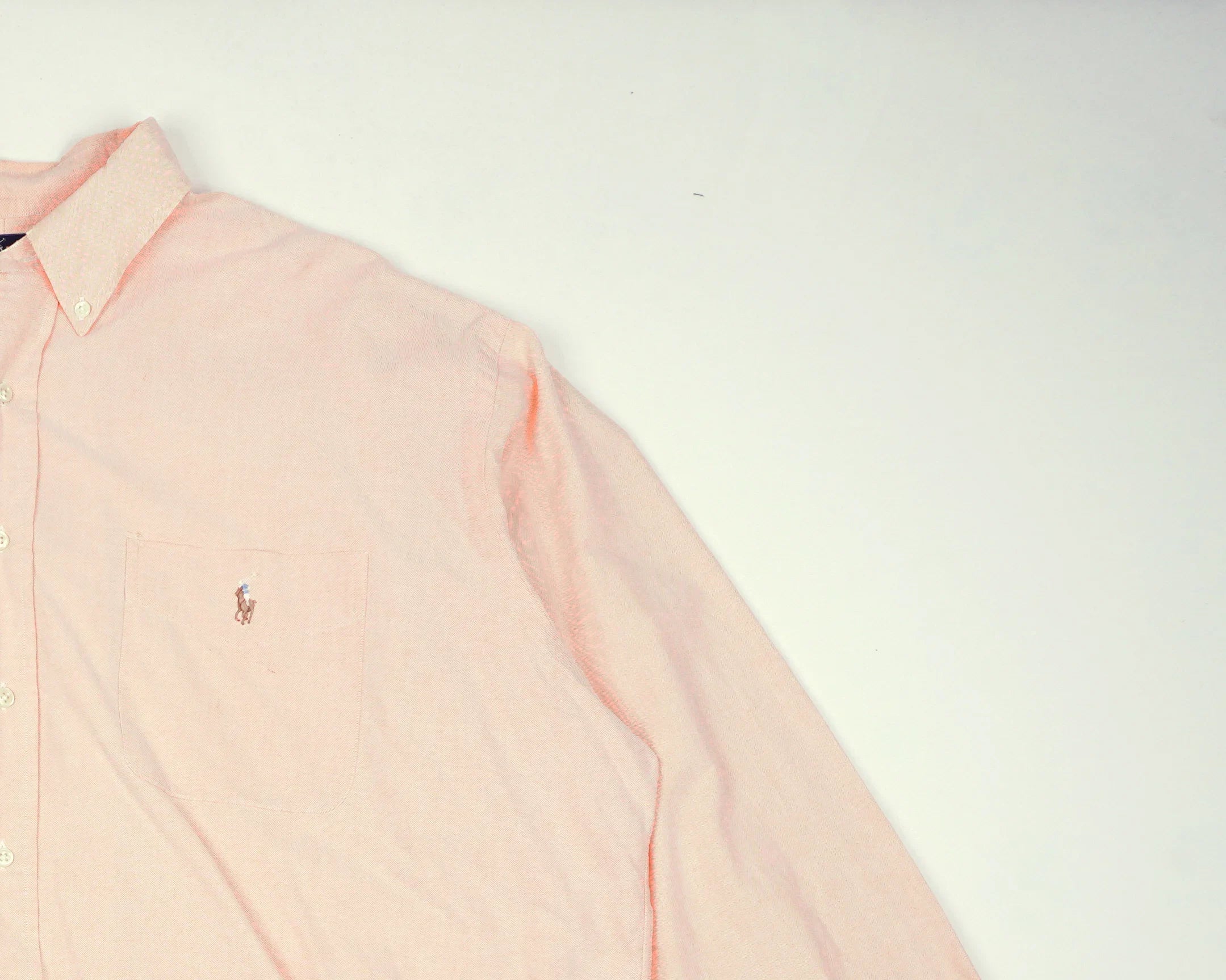 Ralph Lauren Pink Button-up Shirt XXL Cotton