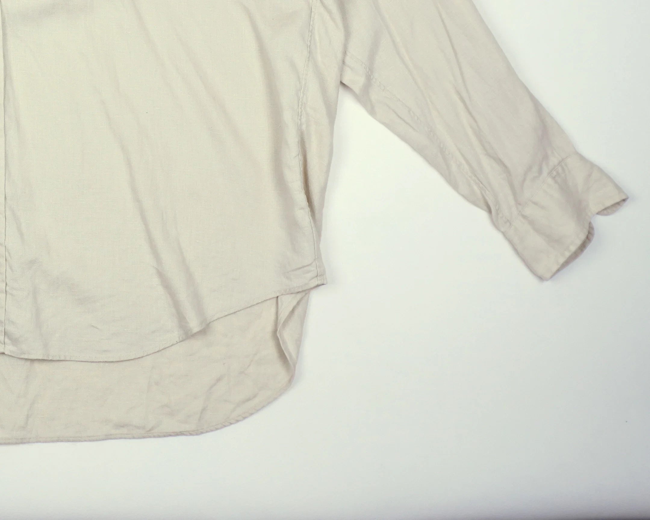 Ralph Lauren Beige Button-up Shirt XXL Cotton