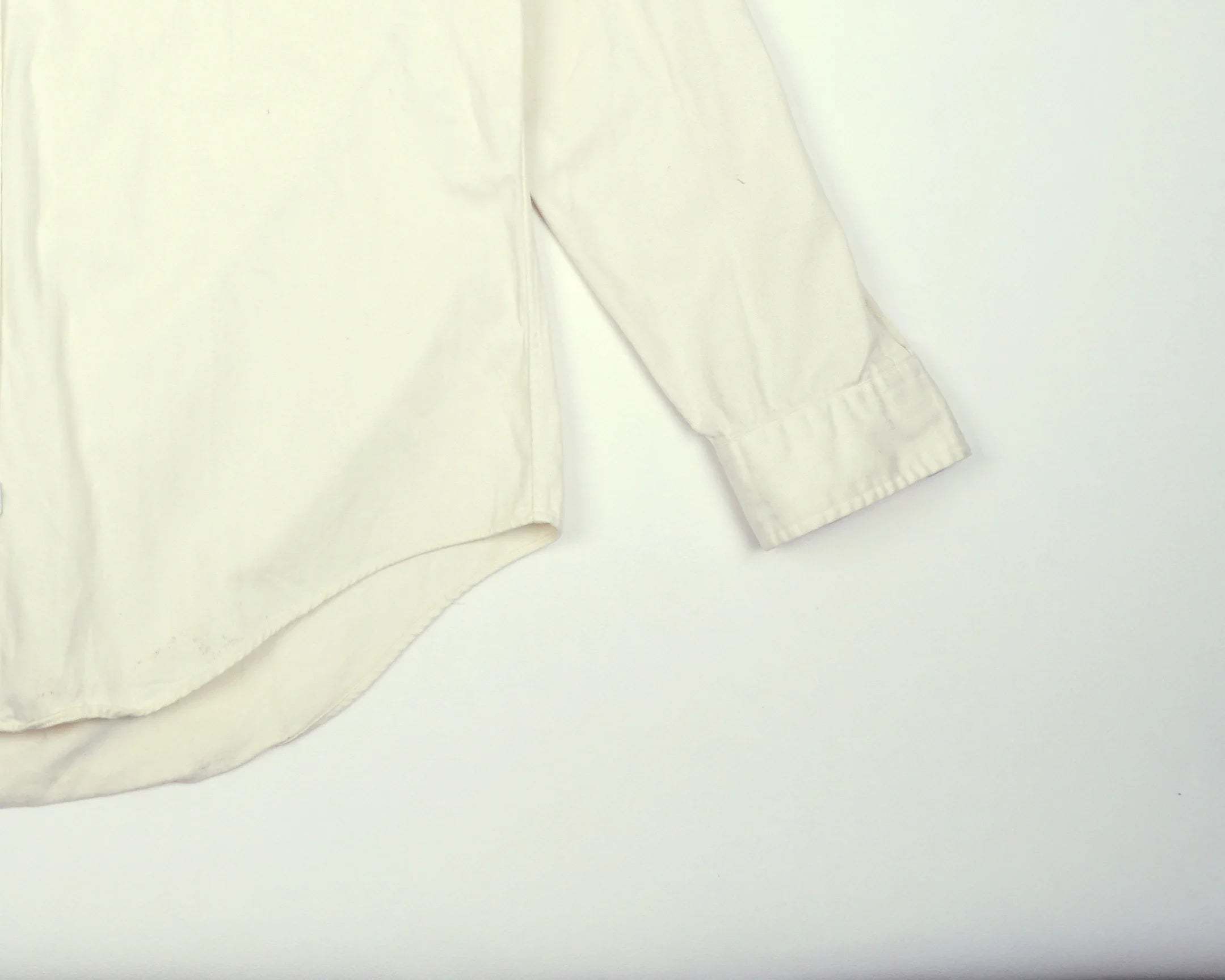 Polo Ralph Lauren White Button-up Shirt L Cotton