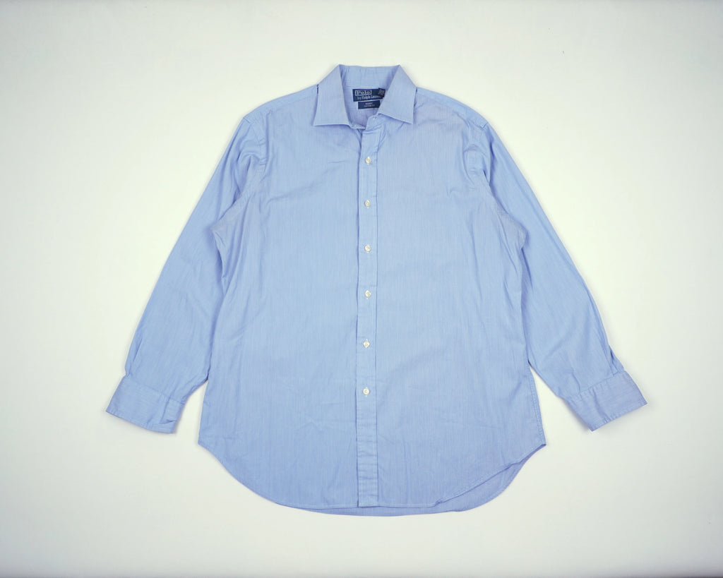 Ralph Lauren Blue Button-up Shirt M Cotton
