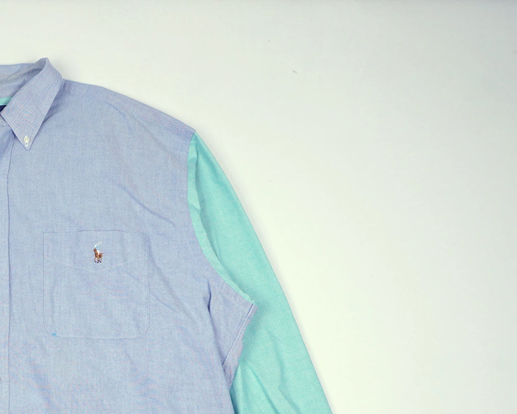 Ralph Lauren Multi-colored Button-up Shirt XXL Cotton