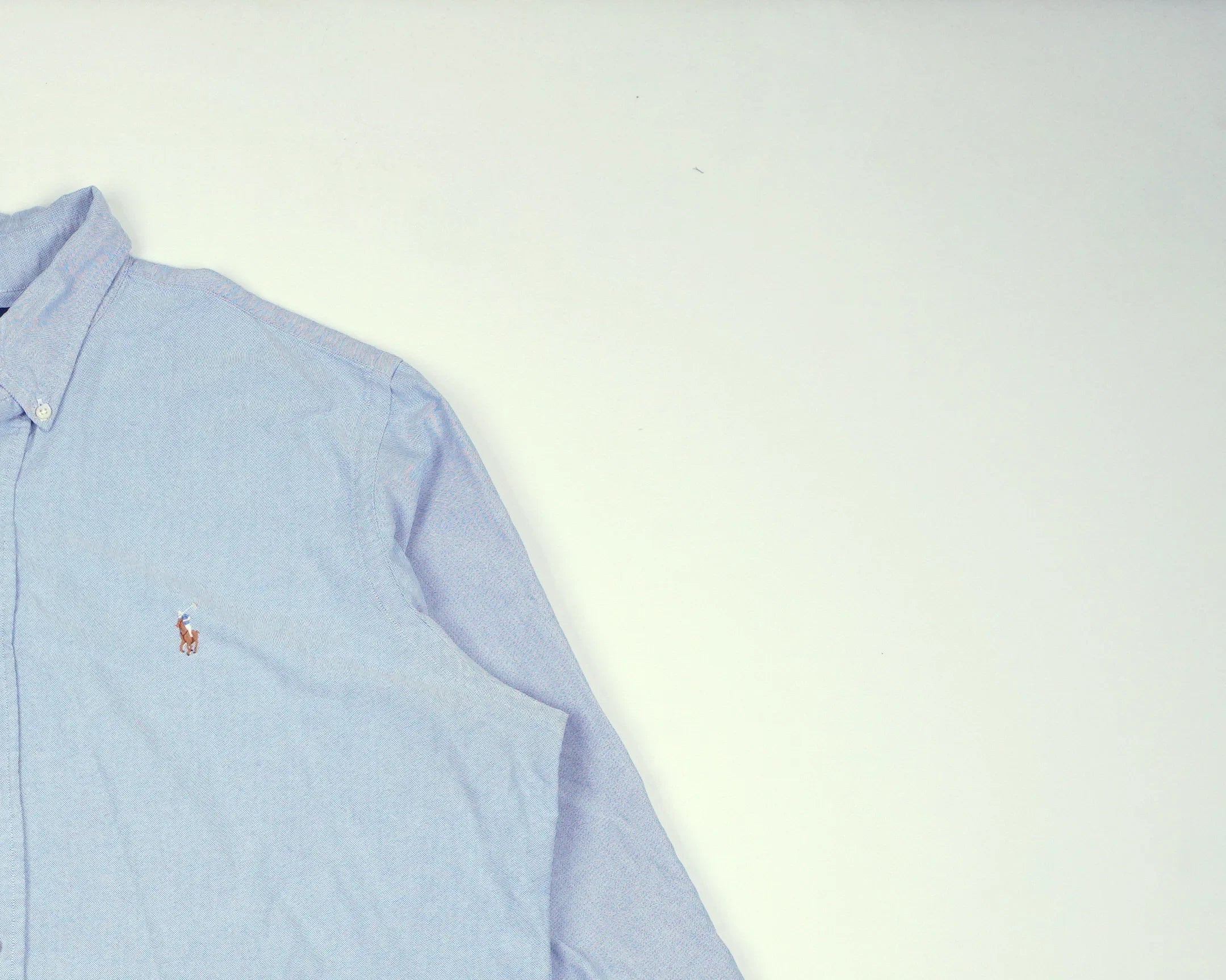 Ralph Lauren Blue Button-up Shirt XL Cotton