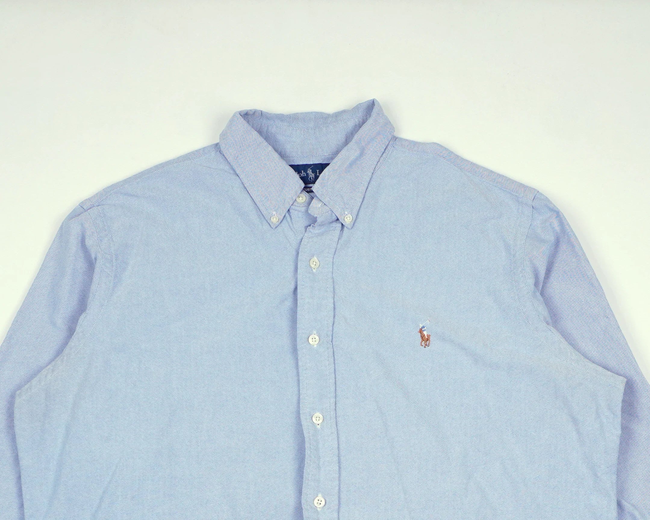 Ralph Lauren Blue Button-up Shirt XL Cotton