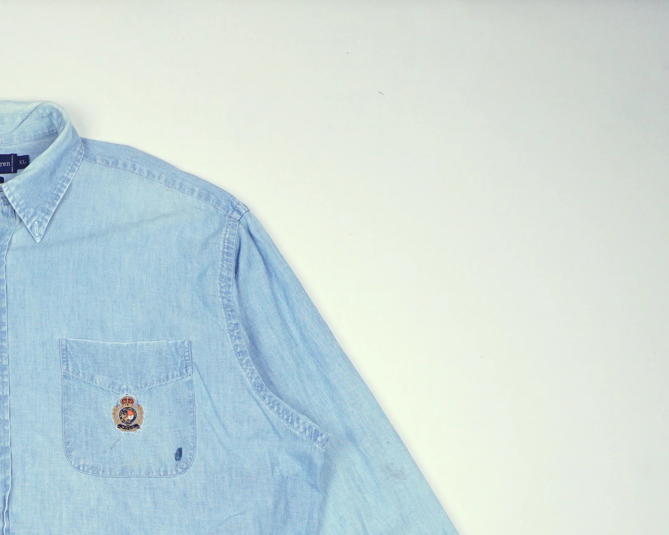 Ralph Lauren Blue Button-up Shirt XL Denim
