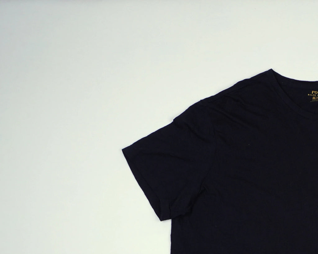 Ralph Lauren Navy Short-sleeve T-shirt Cotton