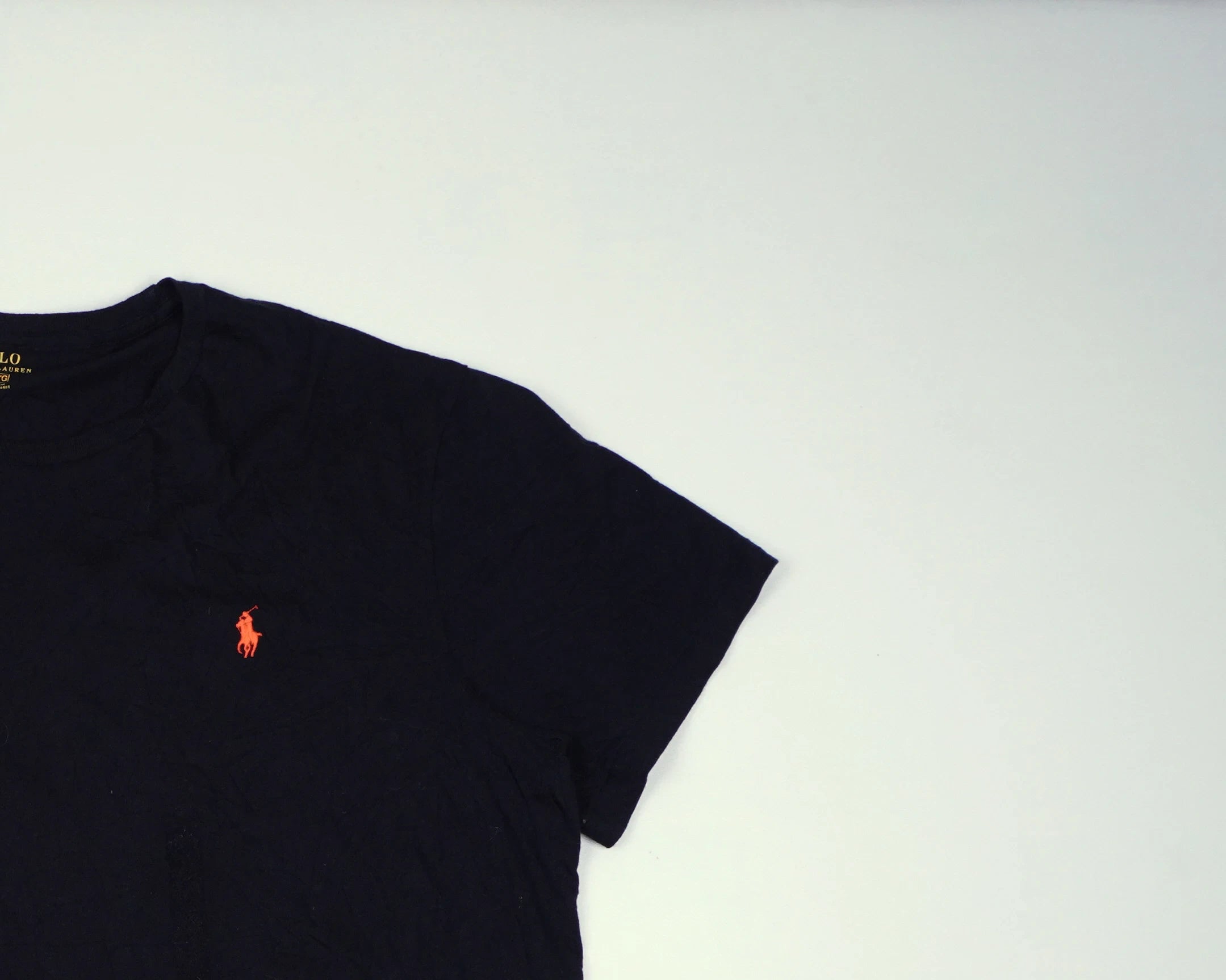 Ralph Lauren Navy Short-sleeve T-shirt Cotton