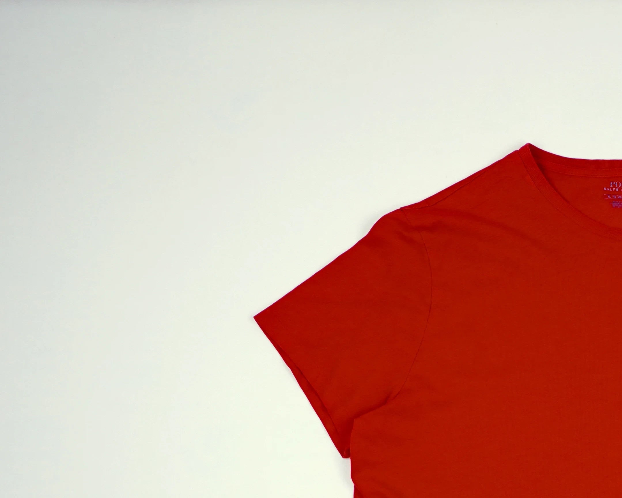 Ralph Lauren Red T-shirt Cotton