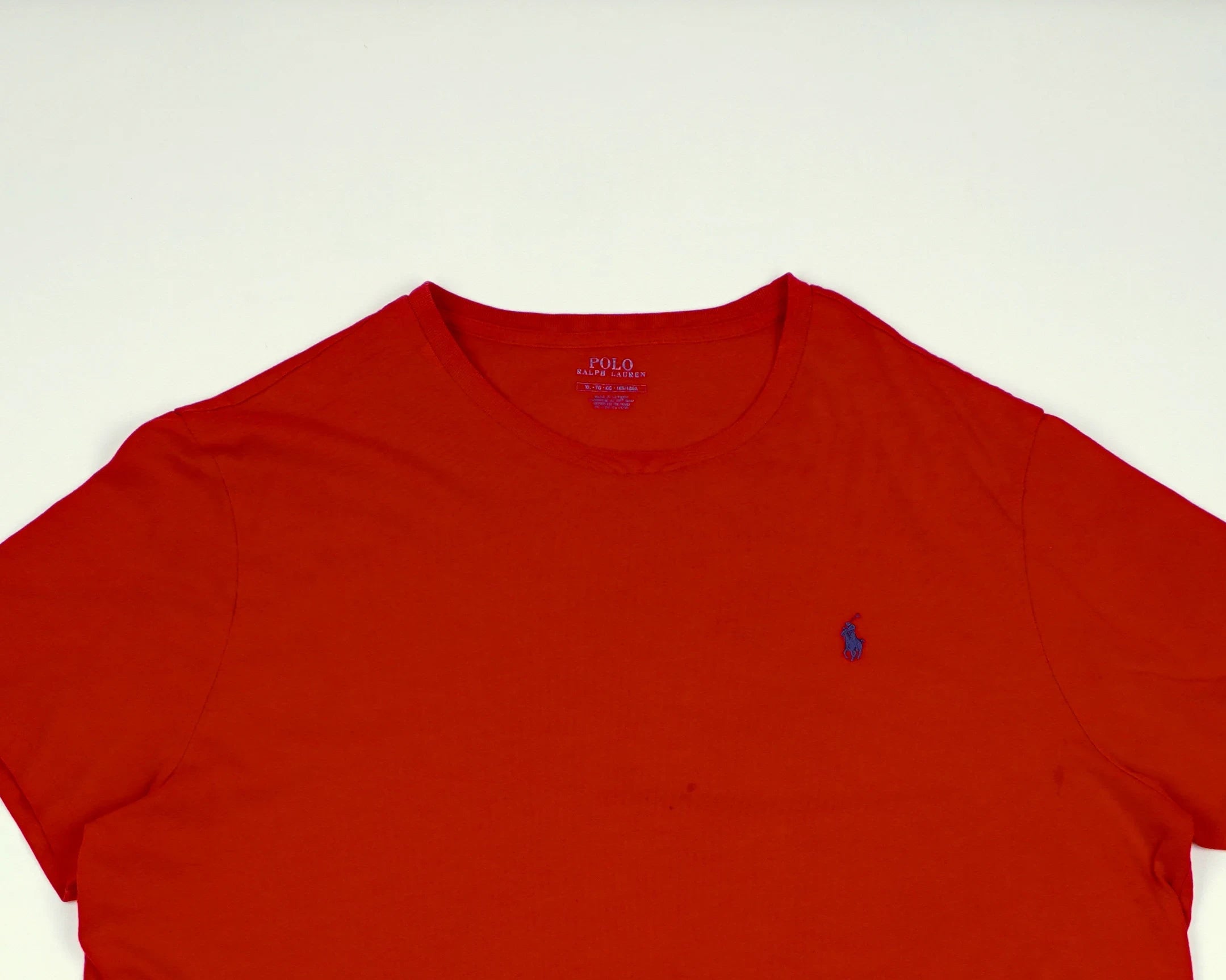 Ralph Lauren Red T-shirt Cotton