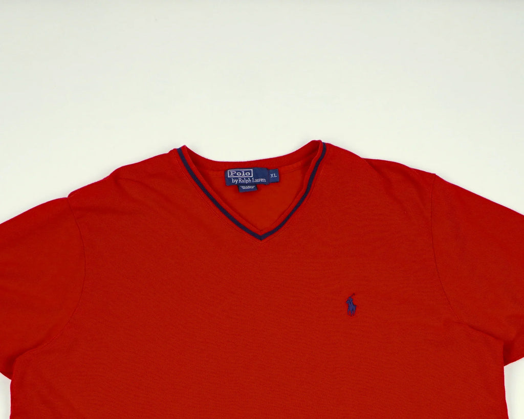 Ralph Lauren Red T-shirt Cotton