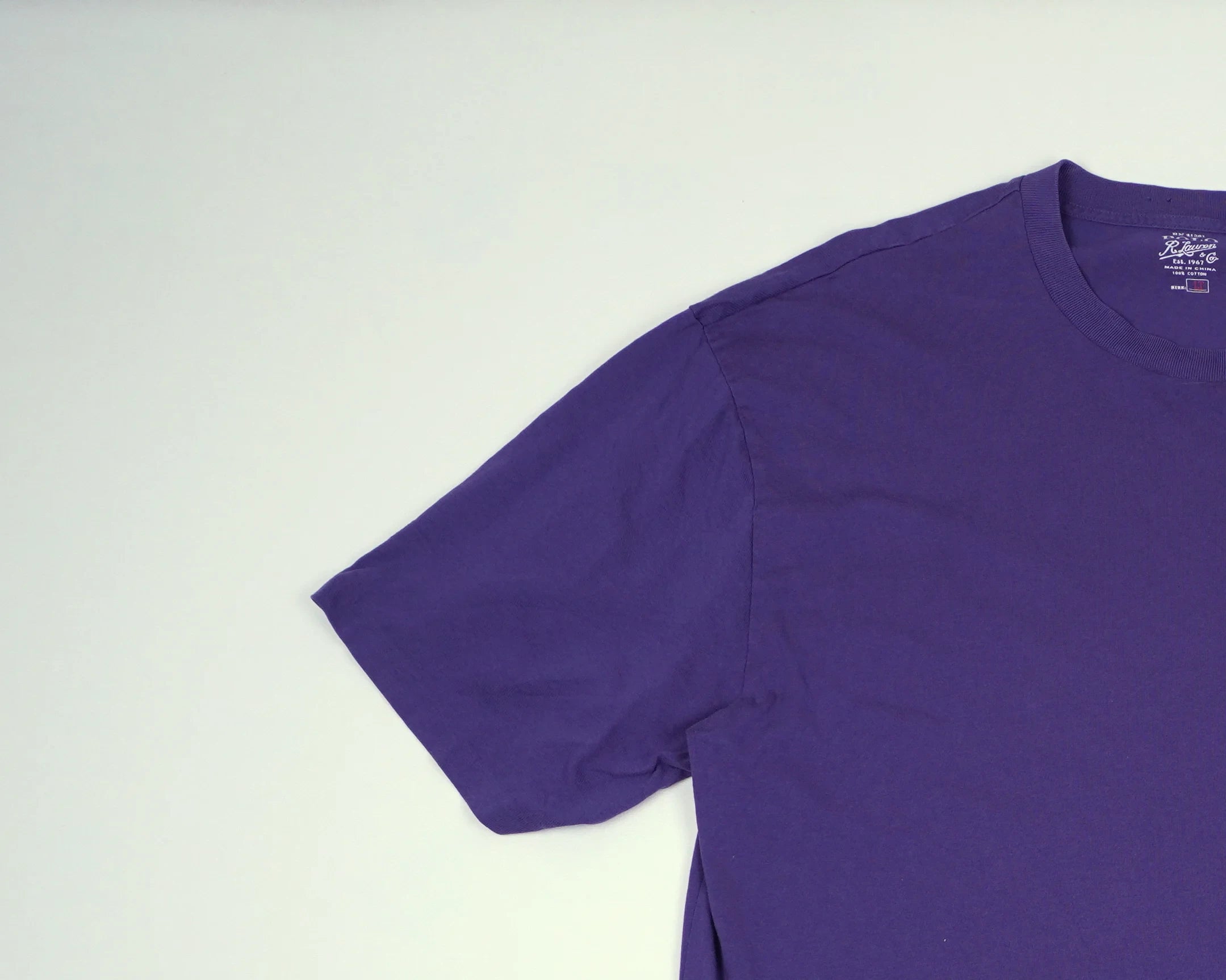 Ralph Lauren Purple T-shirt Cotton